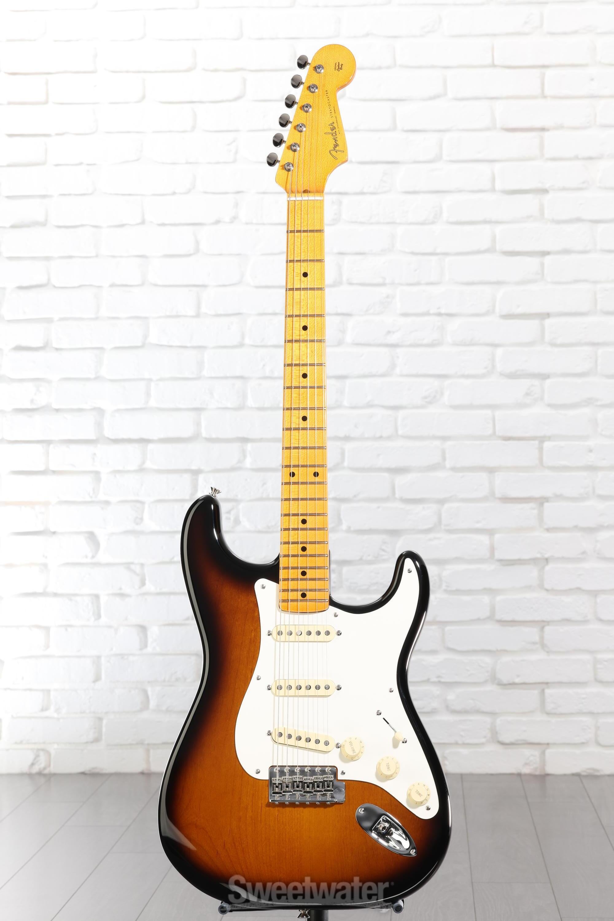Fender Eric Johnson Stratocaster - 2-Color Sunburst with Maple