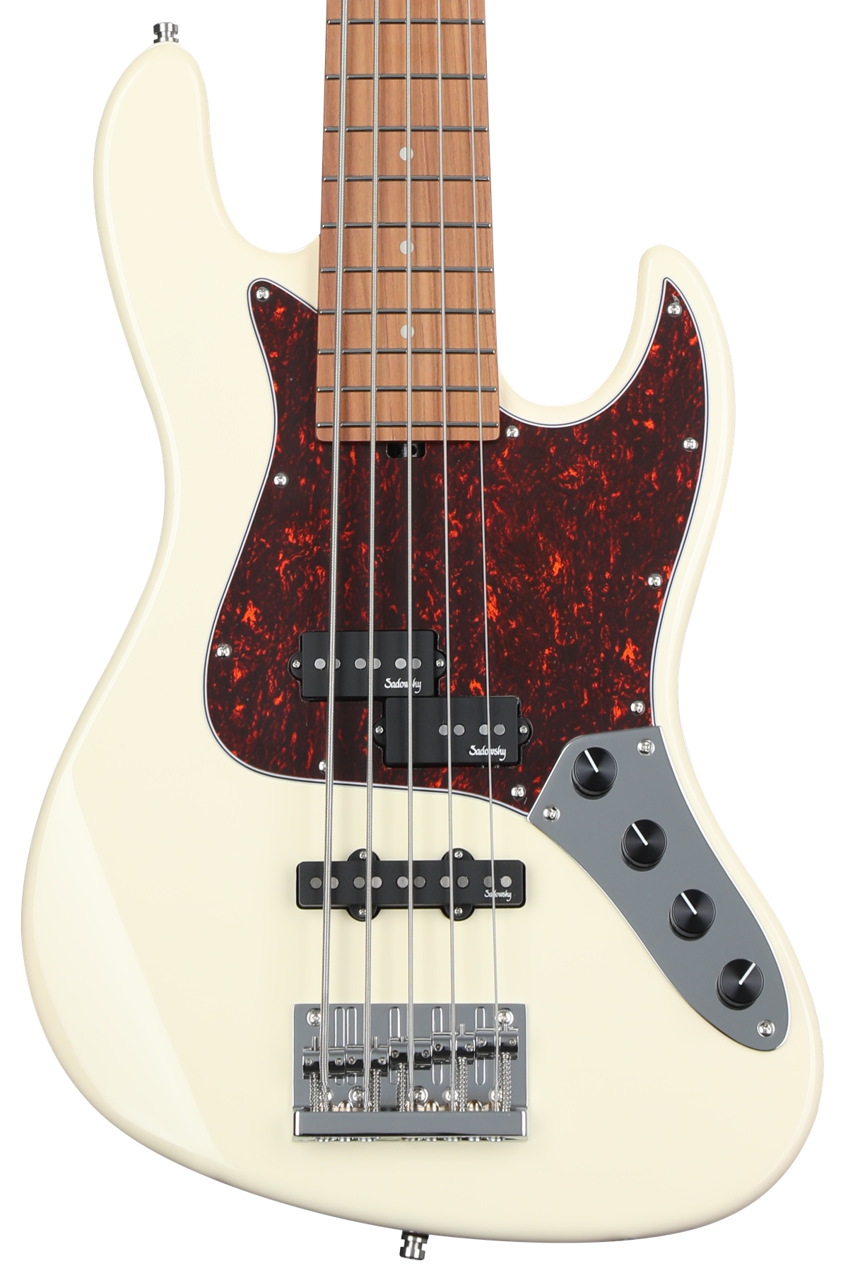 Sadowsky MetroExpress 21-fret Hybrid PJ 5-string Bass - Olympic White