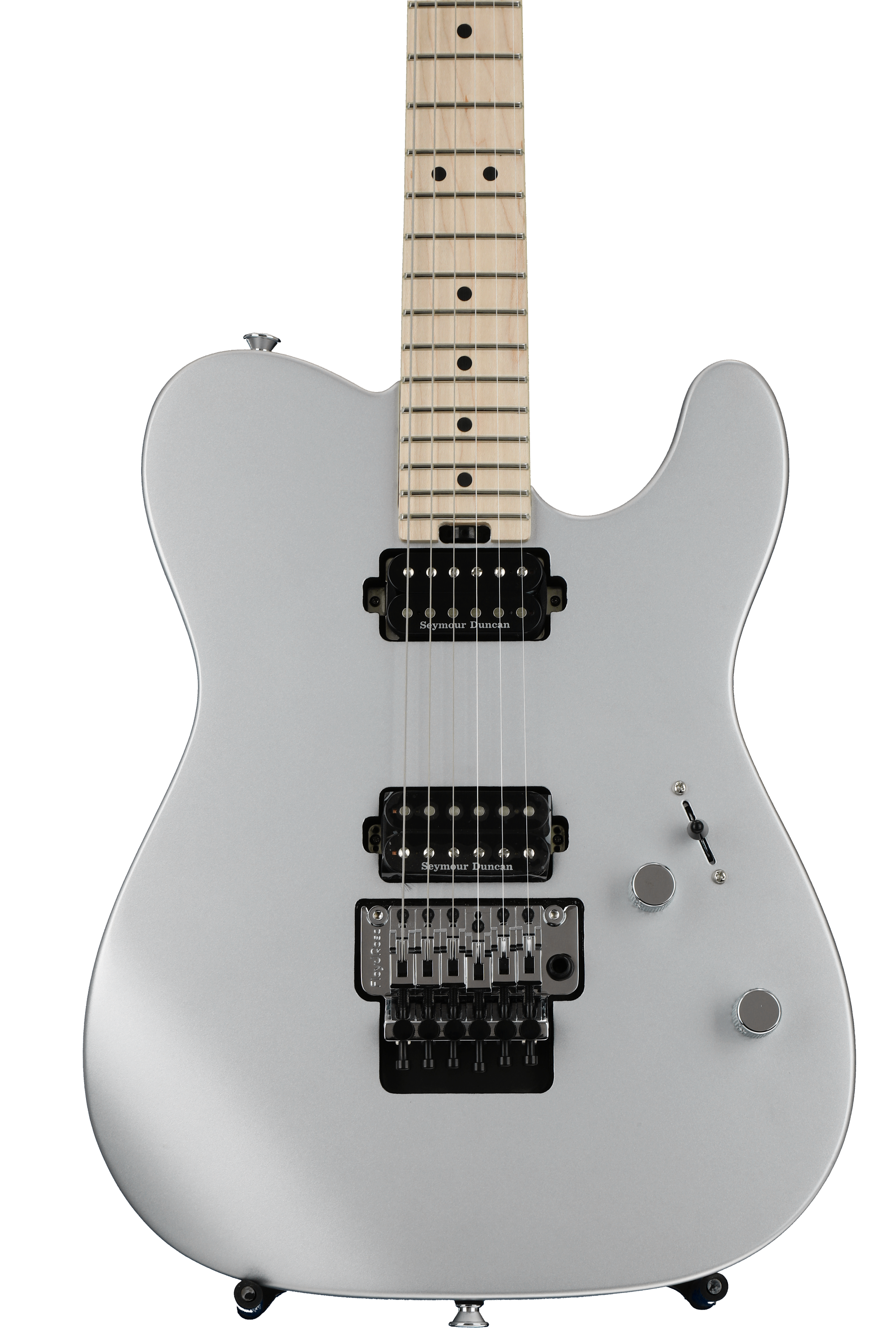Charvel Pro-Mod San Dimas Style 2 HH Floyd Rose - Satin Silver