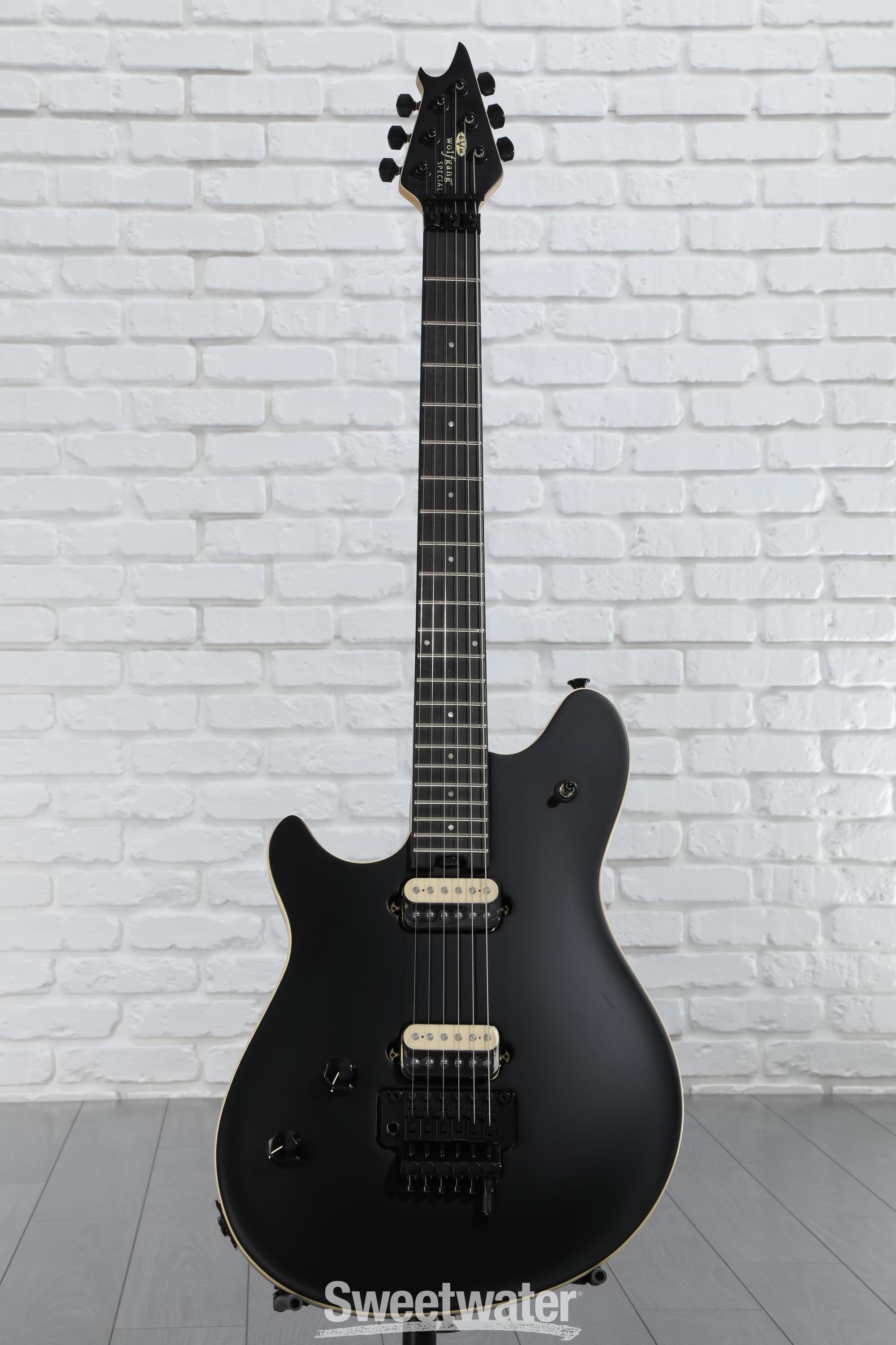EVH Wolfgang Special Left-handed Electric Guitar - Stealth Black