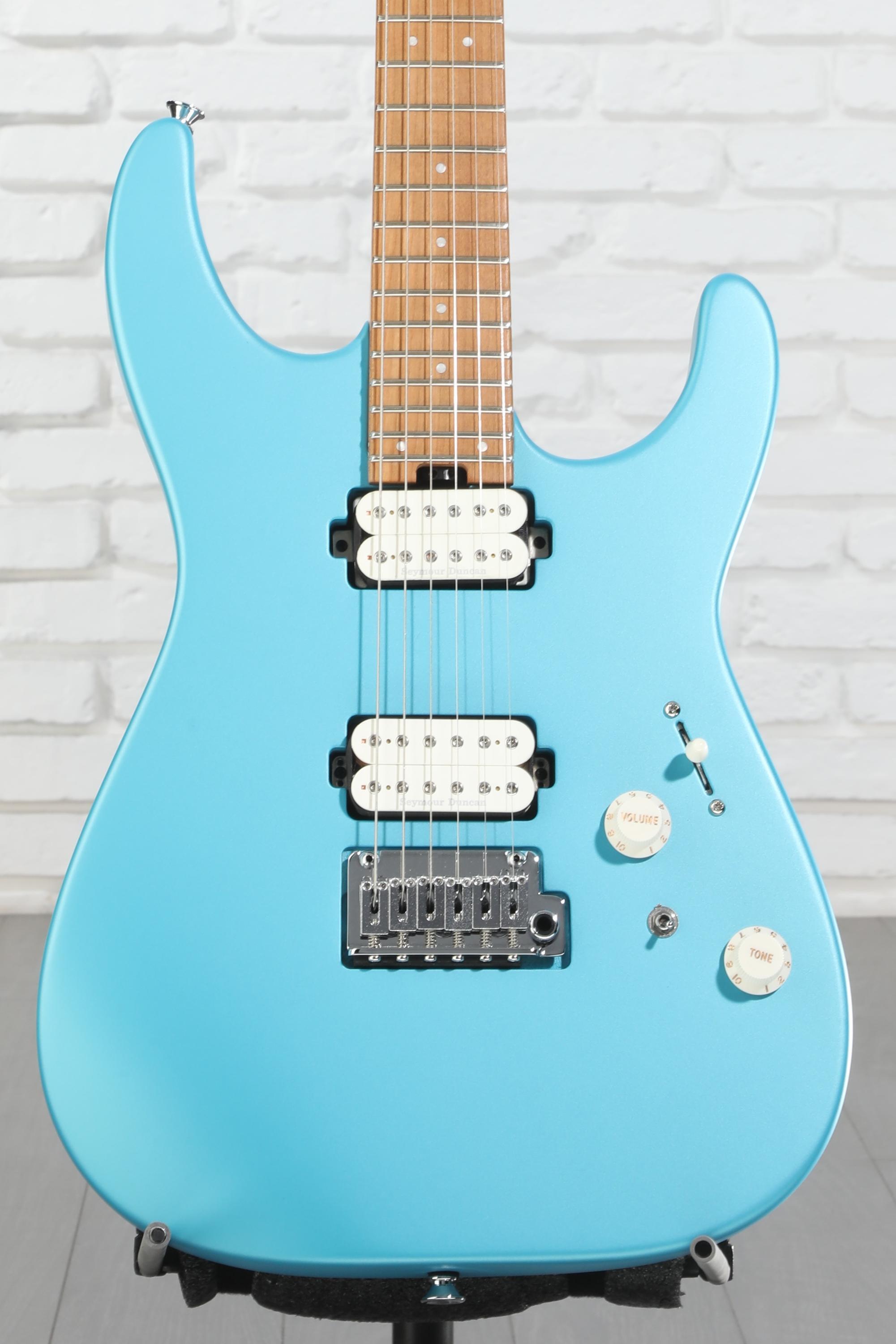 Charvel Pro-Mod DK24 HH 2PT Electric Guitar - Matte Blue Frost