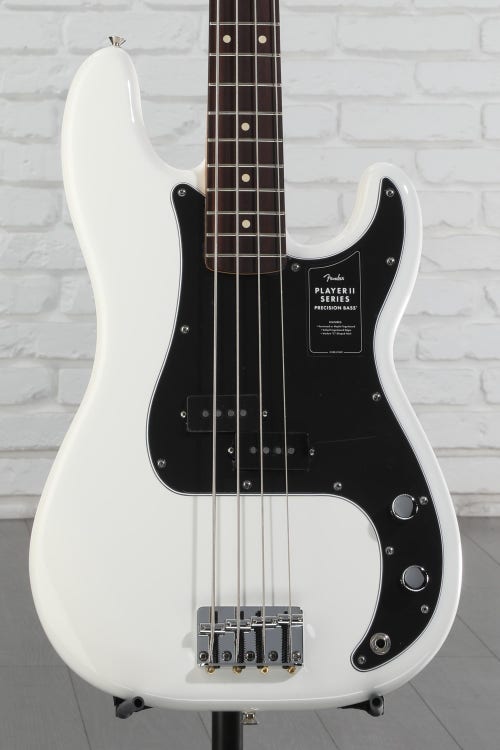 Fender Player II Precision Bass - Polar White with Rosewood Fingerboard