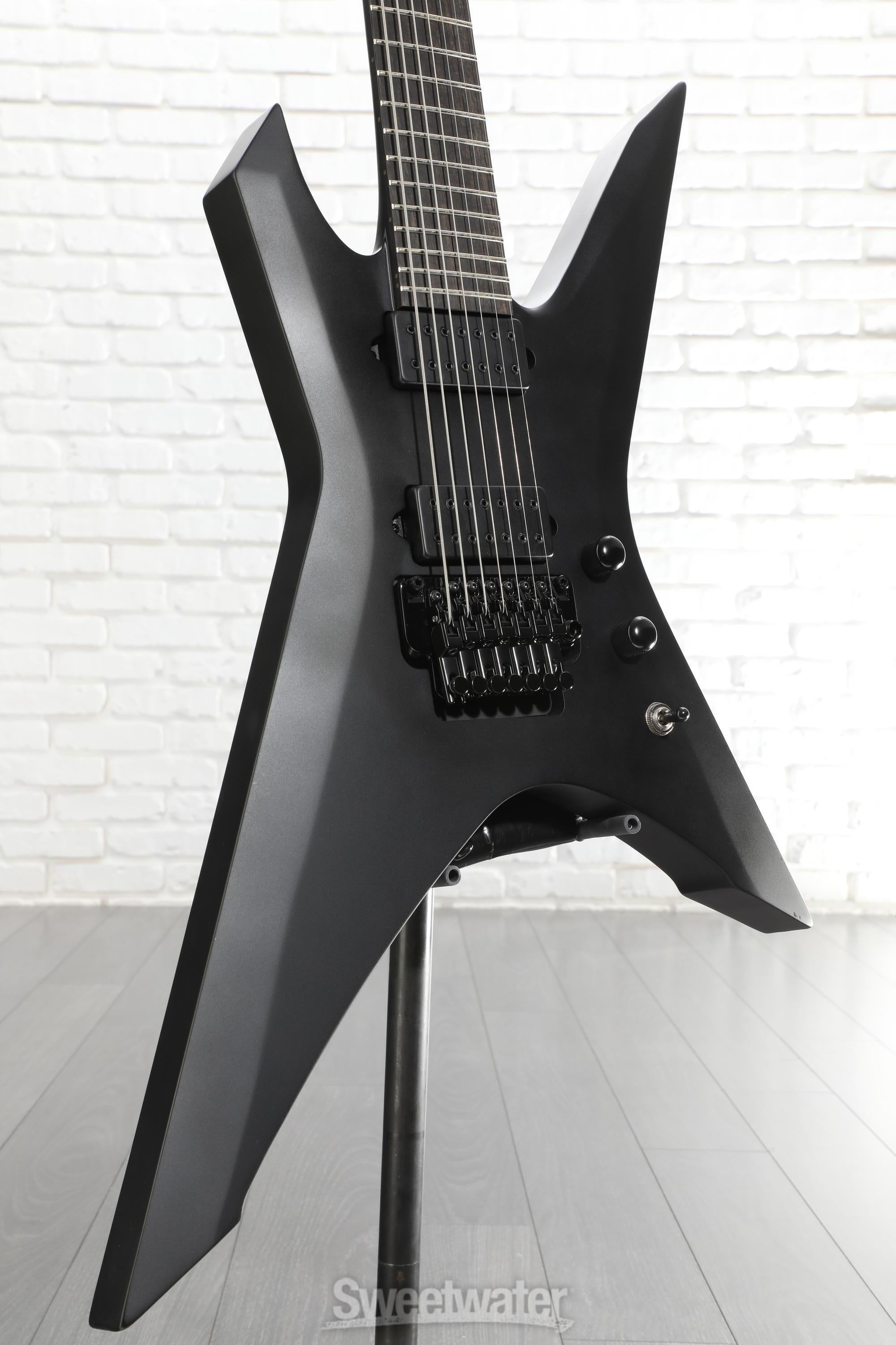 Ibanez Iron Label Xiphos 7-string - Black Flat | Sweetwater