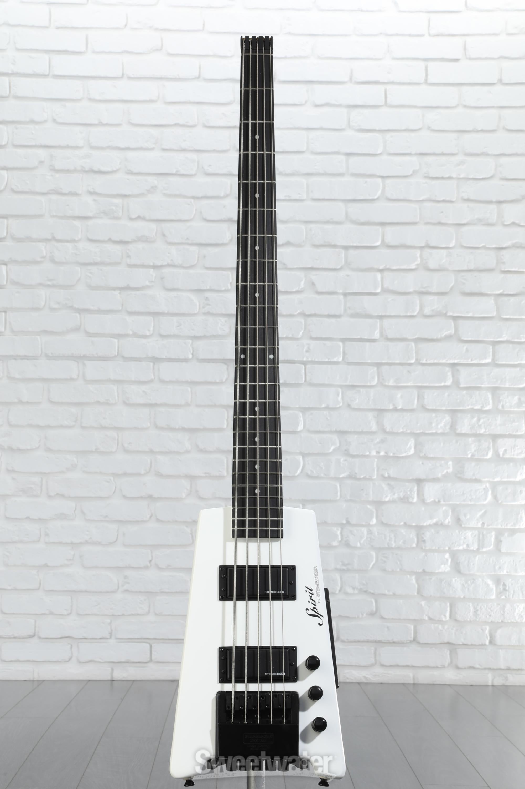 Steinberger Spirit XT-25 5-string Bass Guitar - White