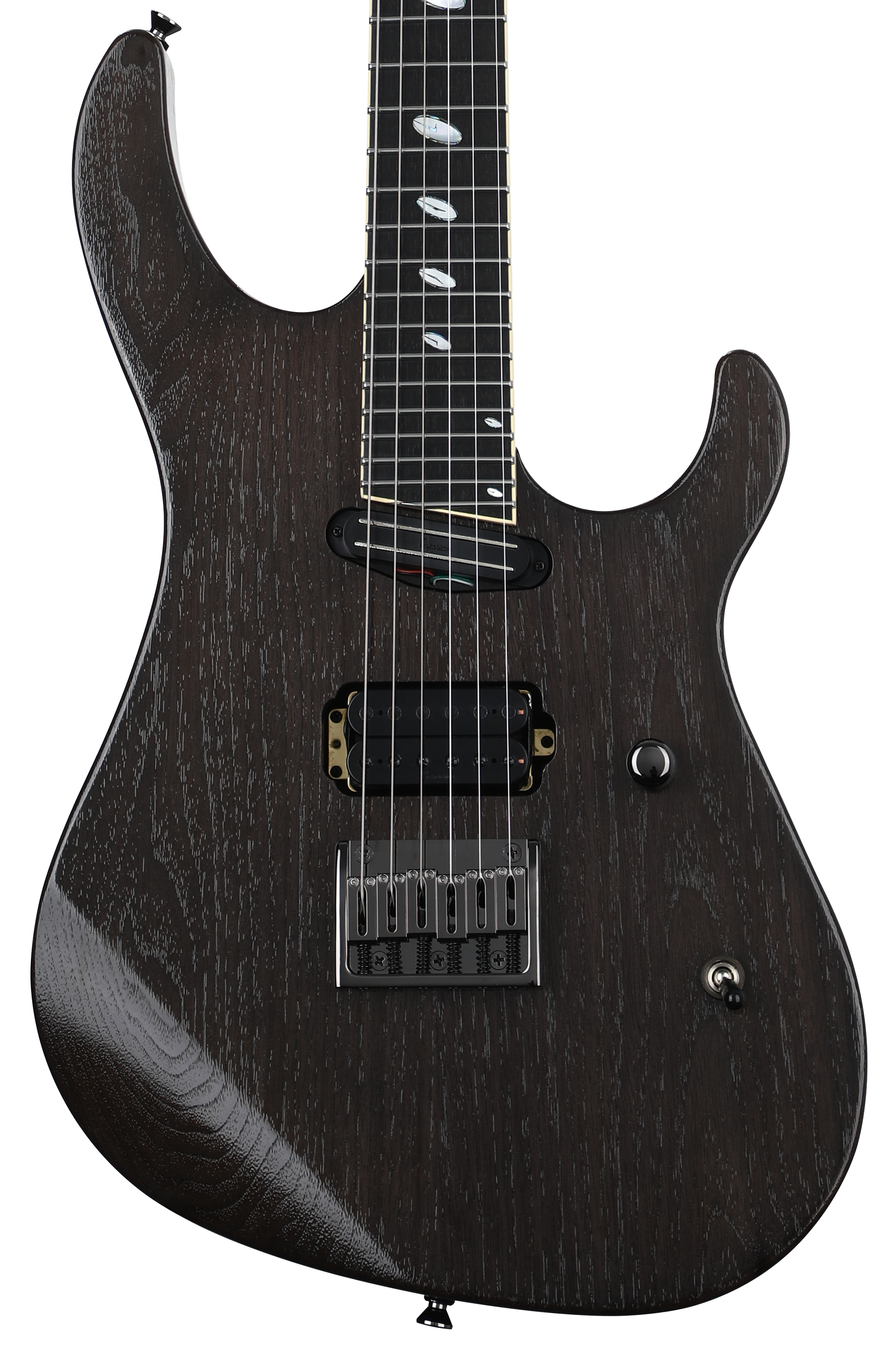 Caparison Guitars Horus-WB-FX EF - Transparent Charcoal Black with Ebony Fingerboard