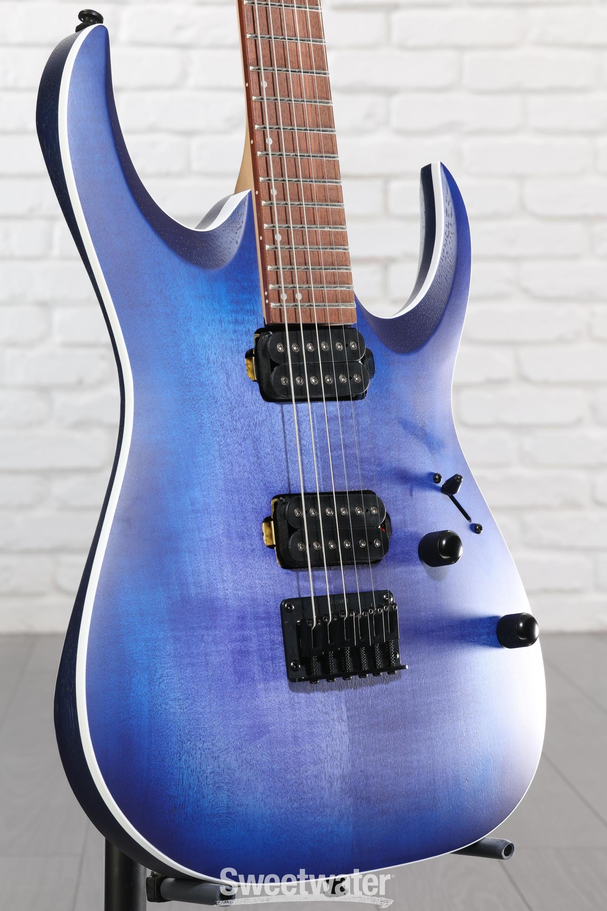 Ibanez RGA42FM - Blue Lagoon Burst Flat | Sweetwater
