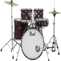 Pearl Roadshow RS525SC/C 5-piece Complete Drum Set with Cymbals - Wine Red
