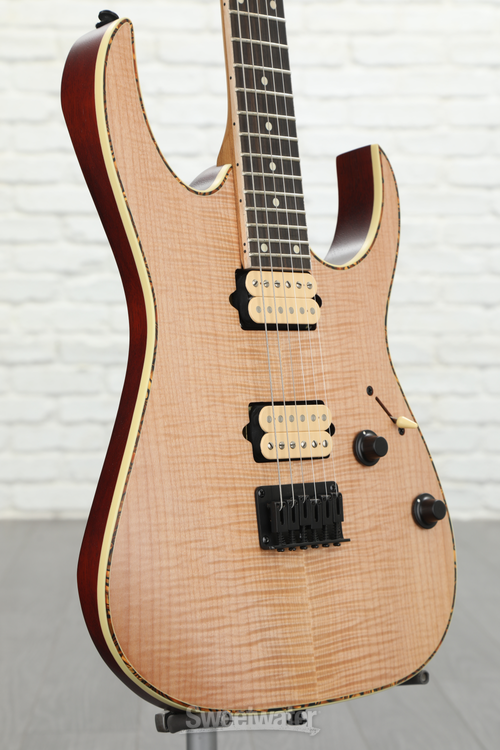 Ibanez Exotic RGEW521FM - Natural Flat | Sweetwater Ibanez Exotic RGEW521FM - Natural Flat | Sweetwater