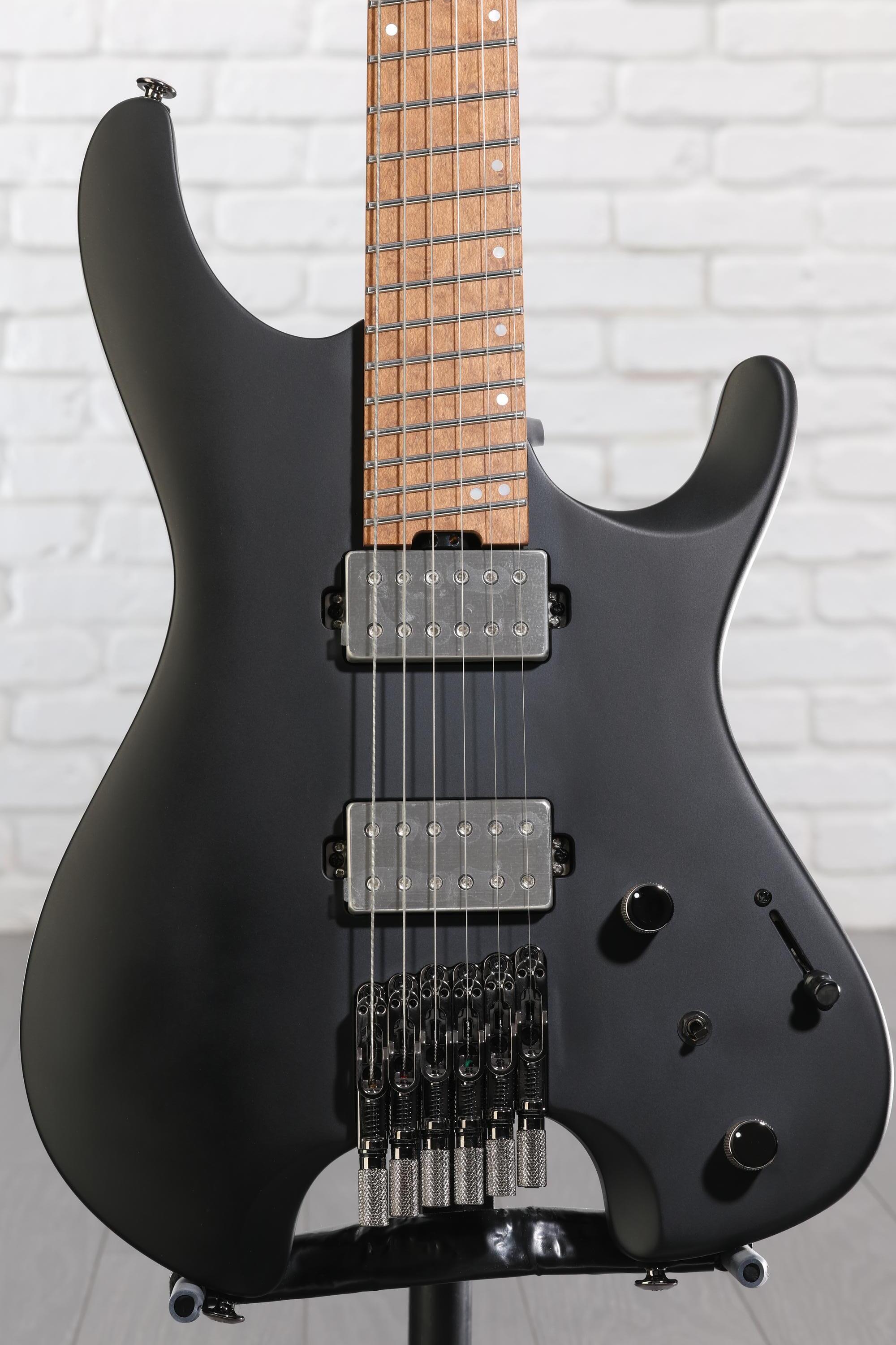 【美品/保証残2ヶ月】Ibanez QX52-BKF ブラック エレキギター Ibanez QX52 Electric Guitar - Flat Black | Sweetwater