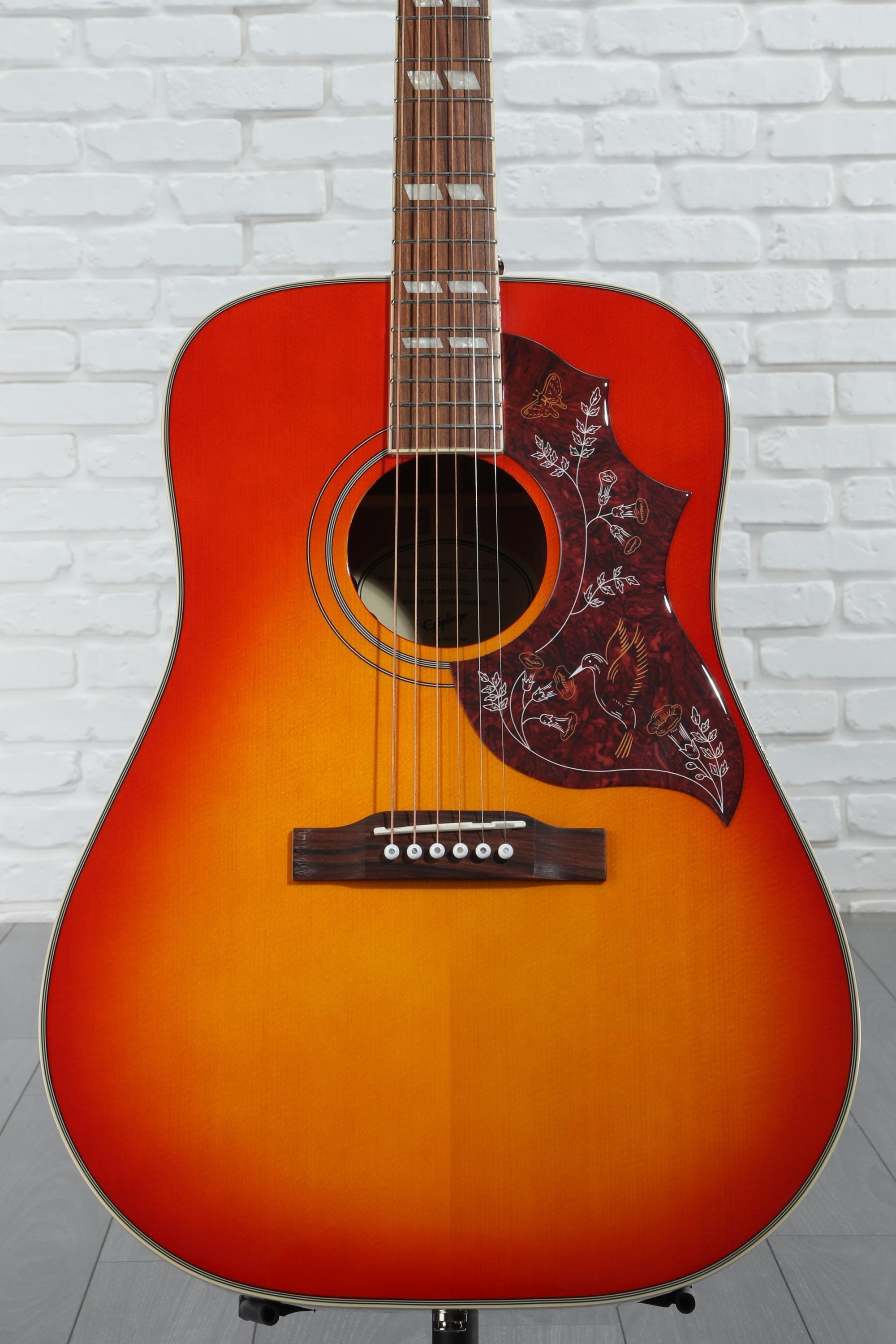 Epiphone Hummingbird Studio Acoustic-Electric Guitar - Faded