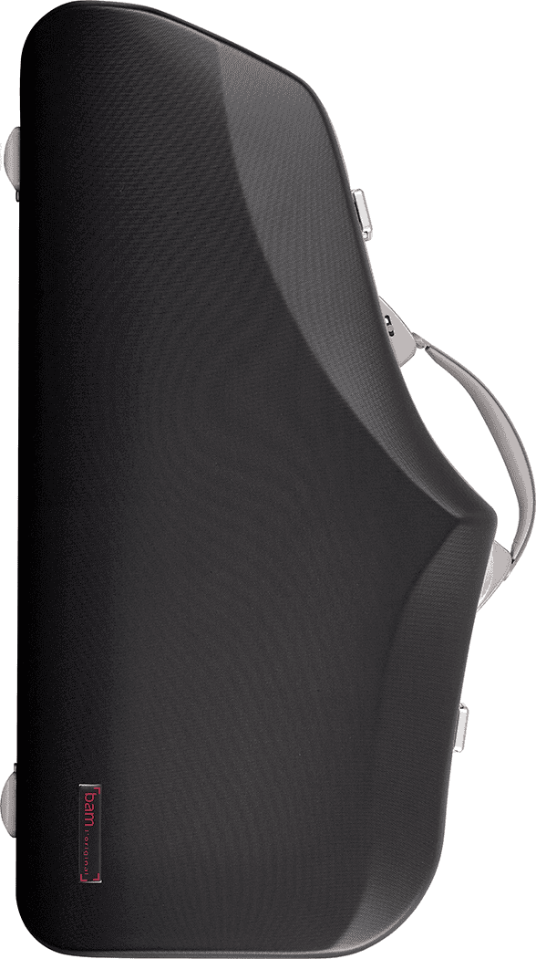 BAM 4120XL Hightech Alto and Soprano Saxophone Case Black Sweetwater
