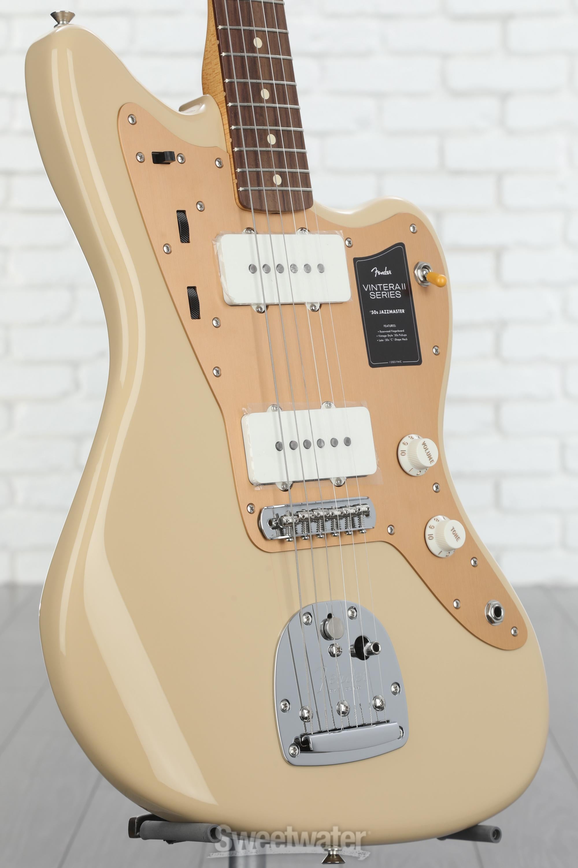 Vintera II '50s Jazzmaster Electric Guitar - Desert Sand - Sweetwater