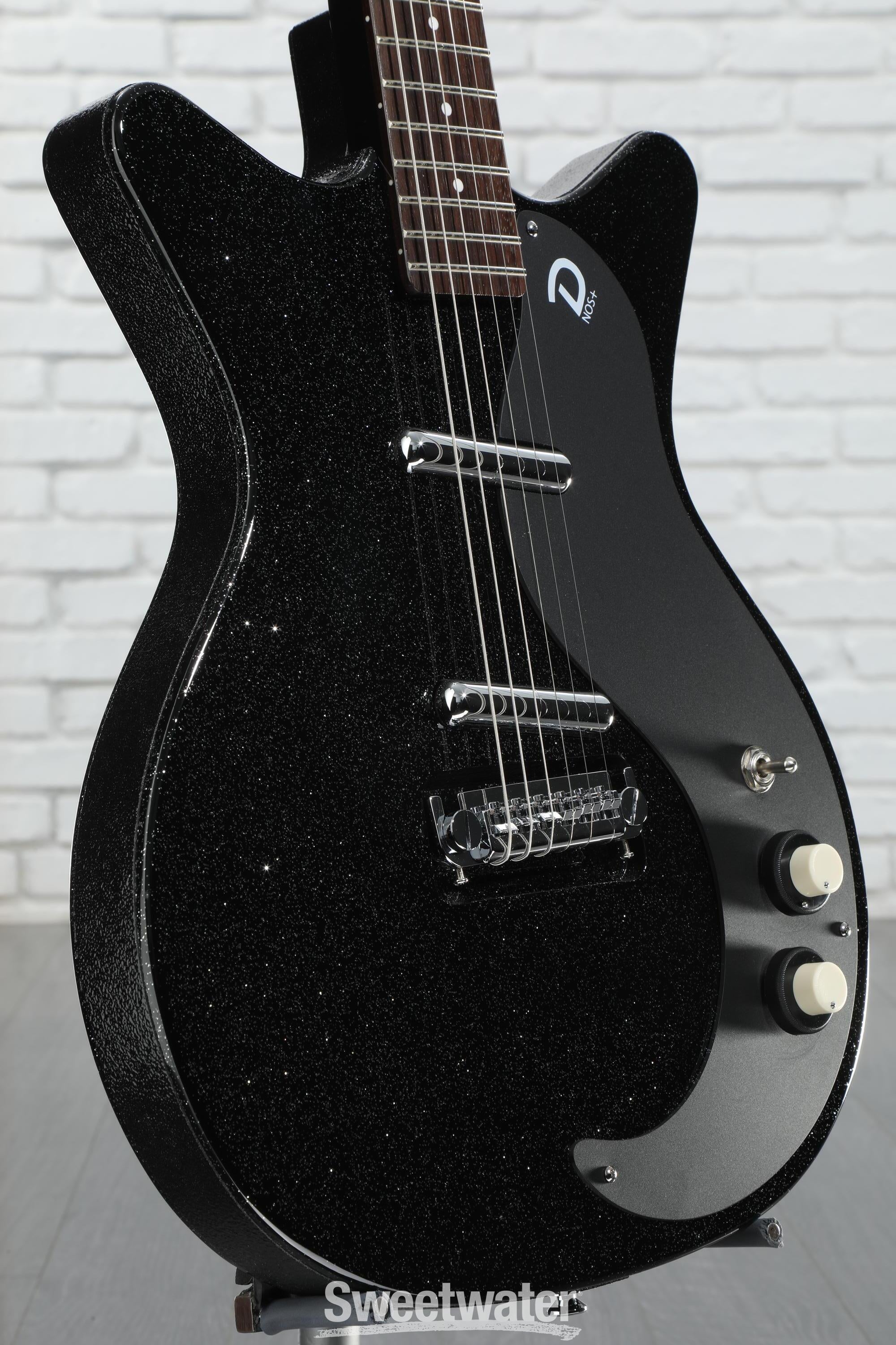 Danelectro Blackout 59 Electric Guitar - Black Metal Flake
