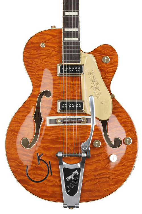 GRETSCH エレキギター Gretsch G6120TGQM-56 Limited-edition Quilt Classic Chet Atkins