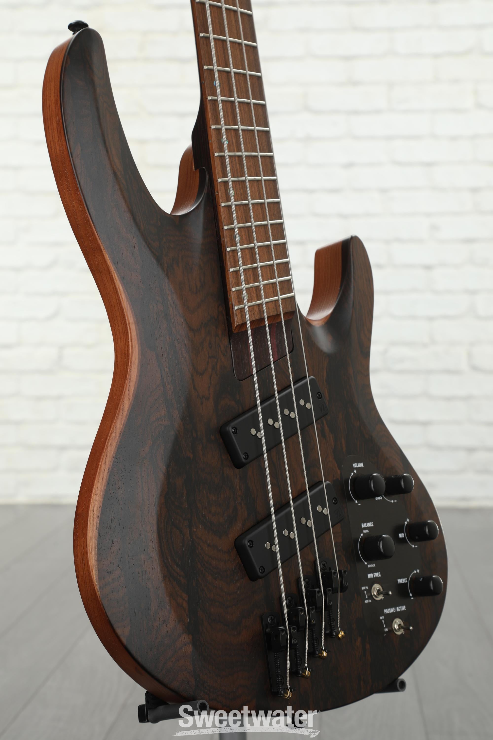 ESP LTD B-1004 Multi-Scale Bass Guitar - Natural Satin
