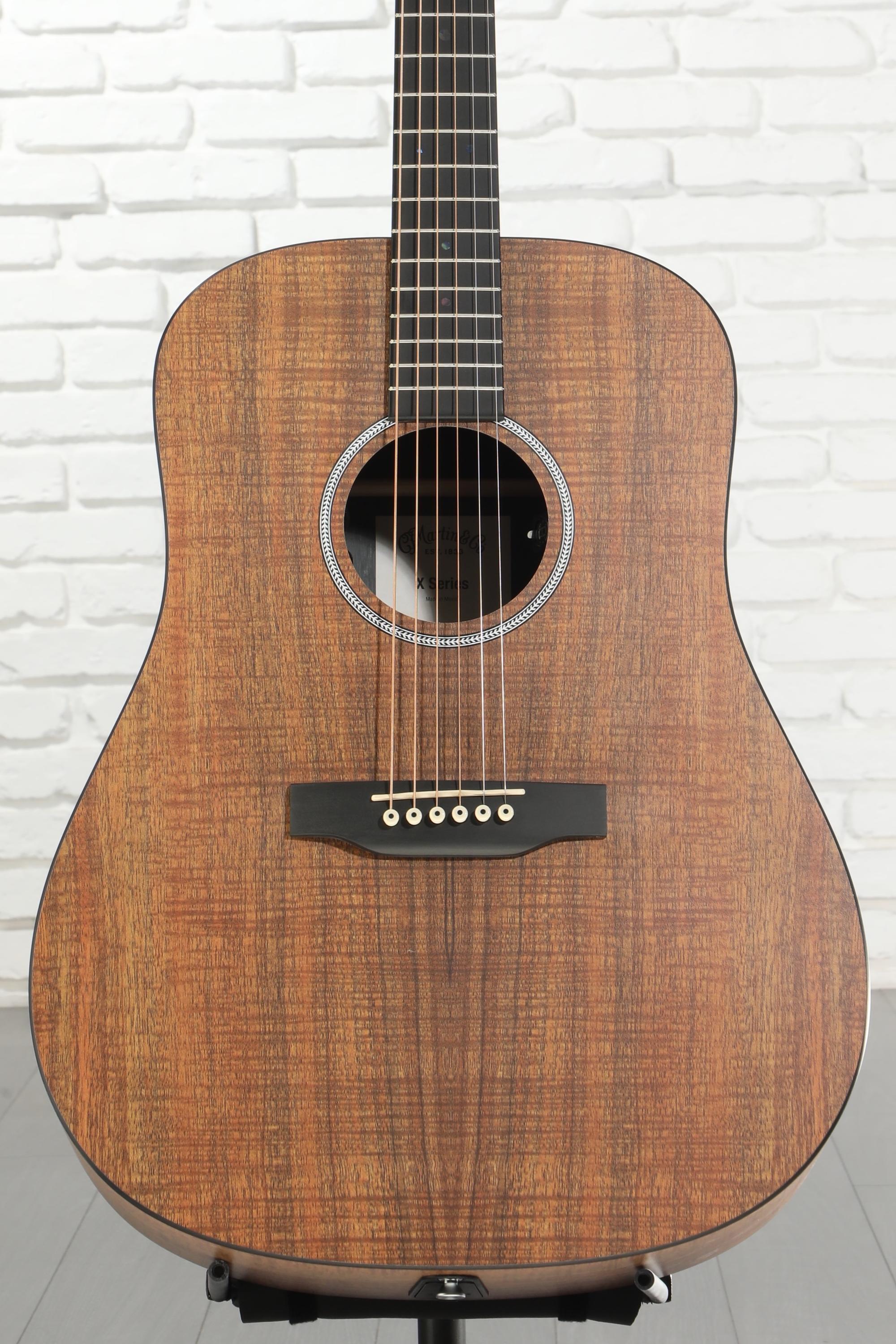 Martin D-X1E Koa Acoustic-electric Guitar - Figured Koa | Sweetwater