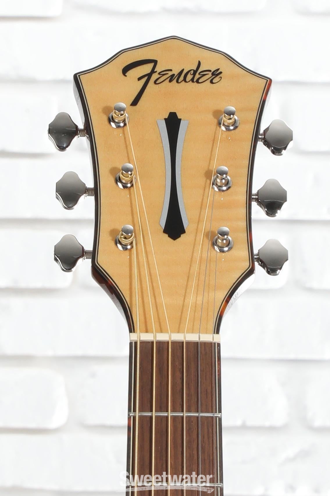 Fender FA-345CE Auditorium Acoustic-electric Guitar - Natural