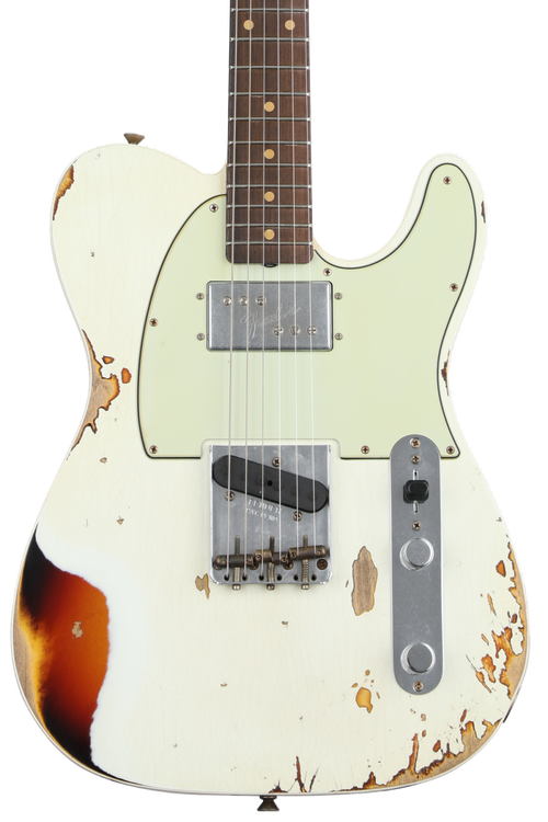 ギター Fender USA Telecaster Custom Fender Custom Shop 1964 Telecaster Custom, Heavy Relic, Aged