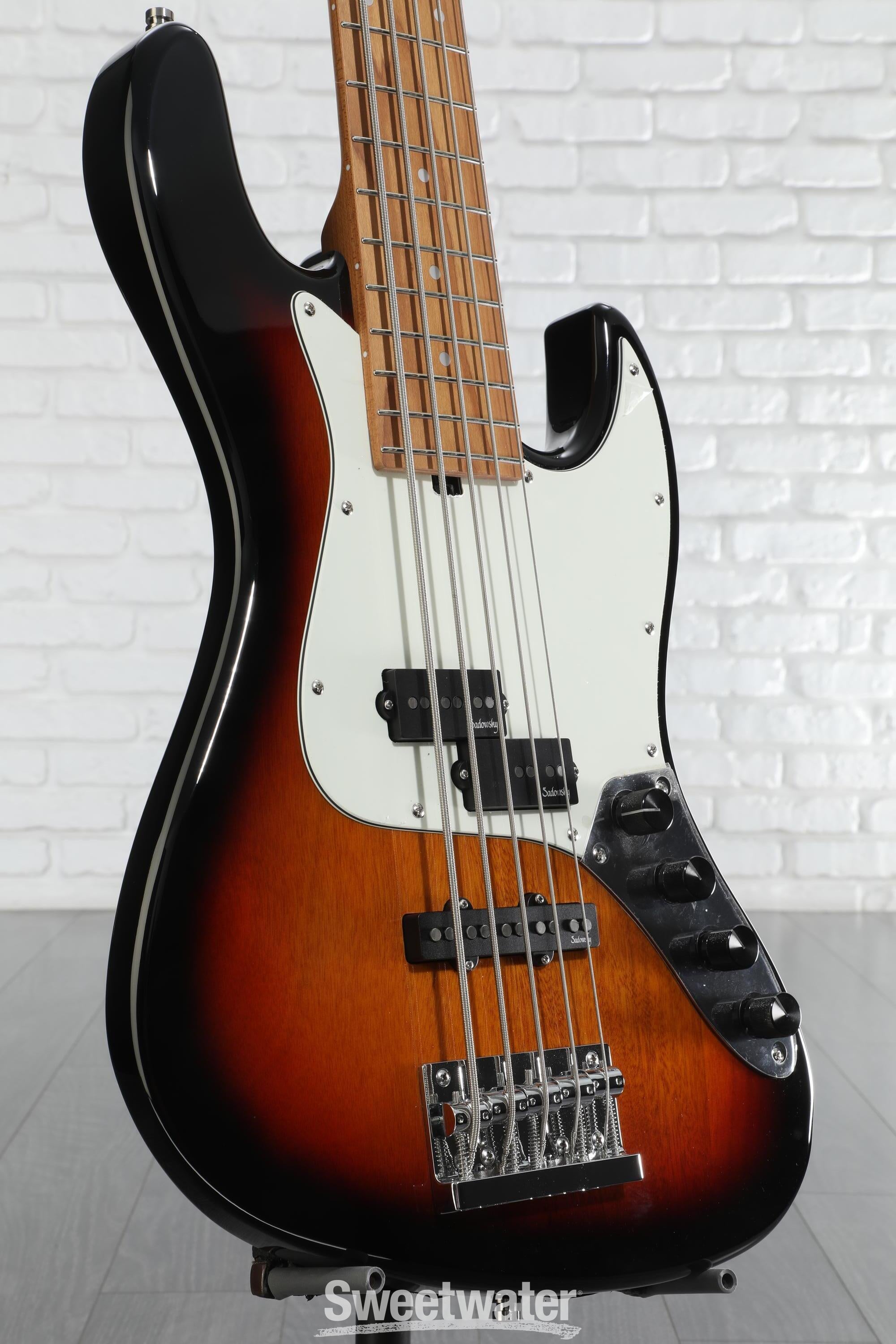 Sadowsky MetroExpress 21-fret Hybrid PJ 5-string Bass - Tobacco