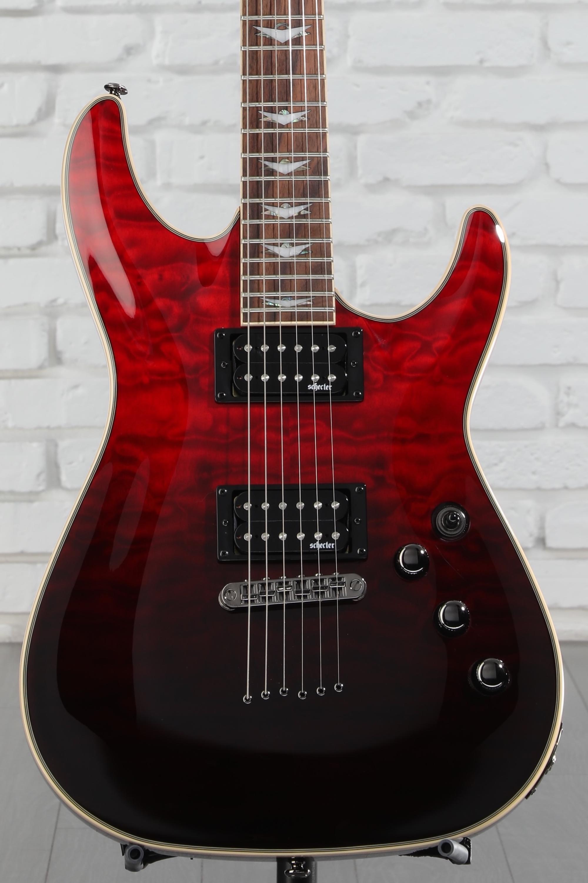 Schecter Omen Extreme-6 Electric Guitar - Blood Red | Sweetwater
