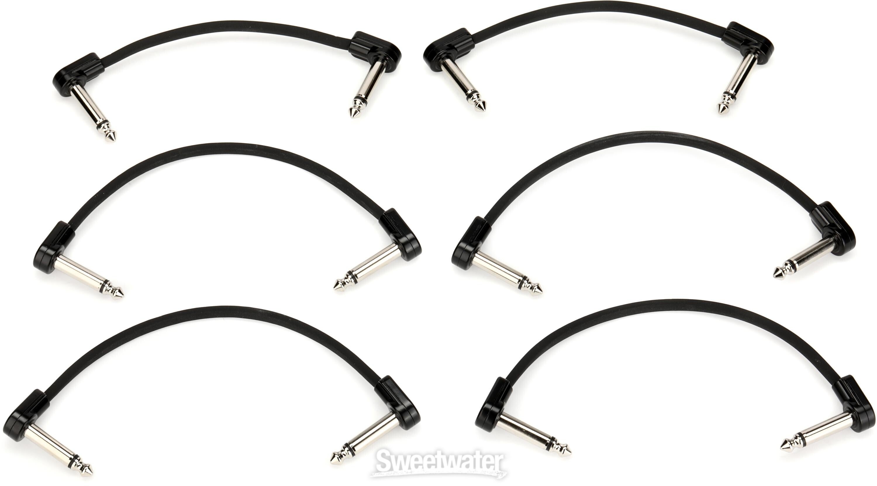Fender Blockchain Patch Cable Kit - Right Angle to Right Angle