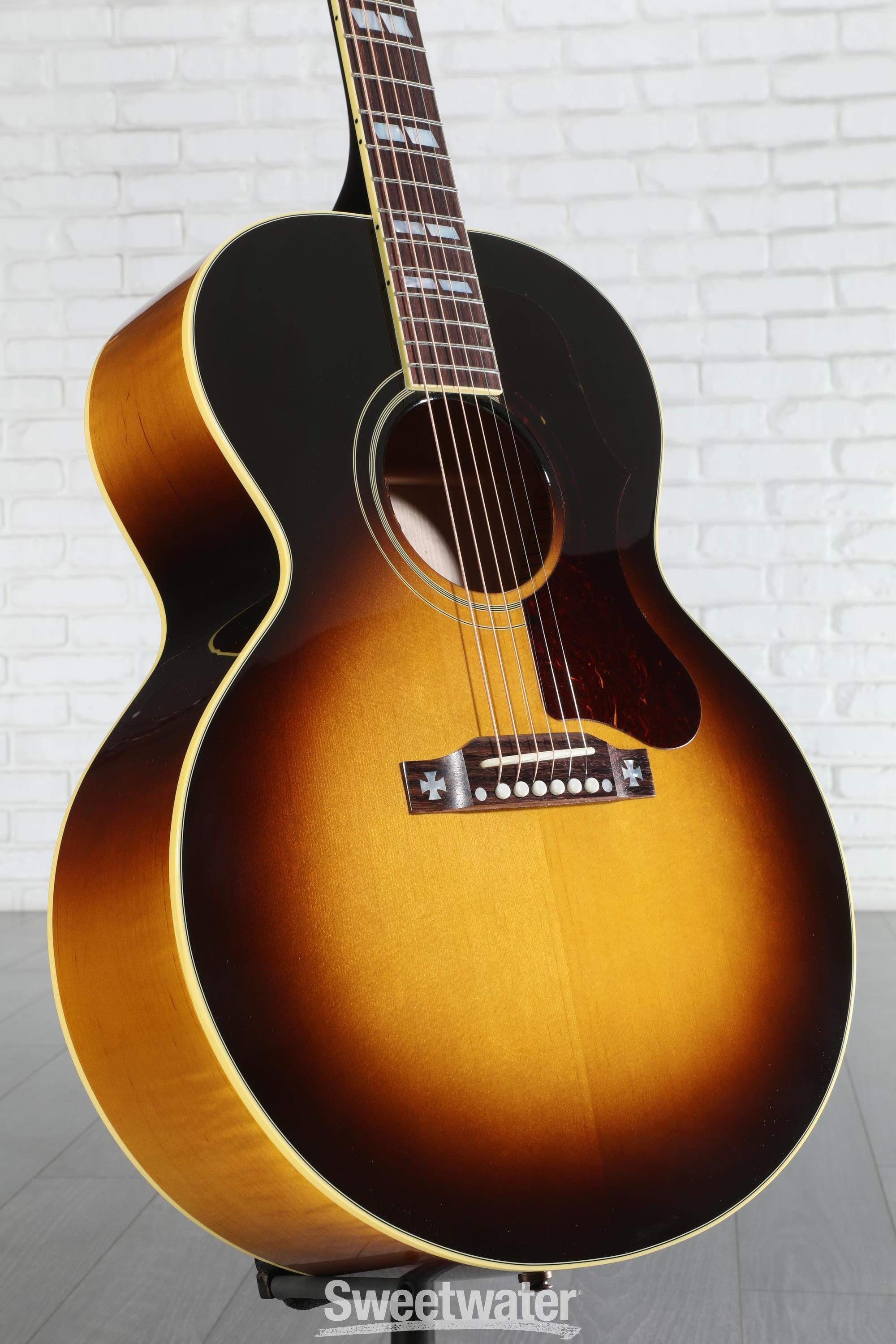 Gibson Acoustic J-185 Original - Vintage Sunburst | Sweetwater
