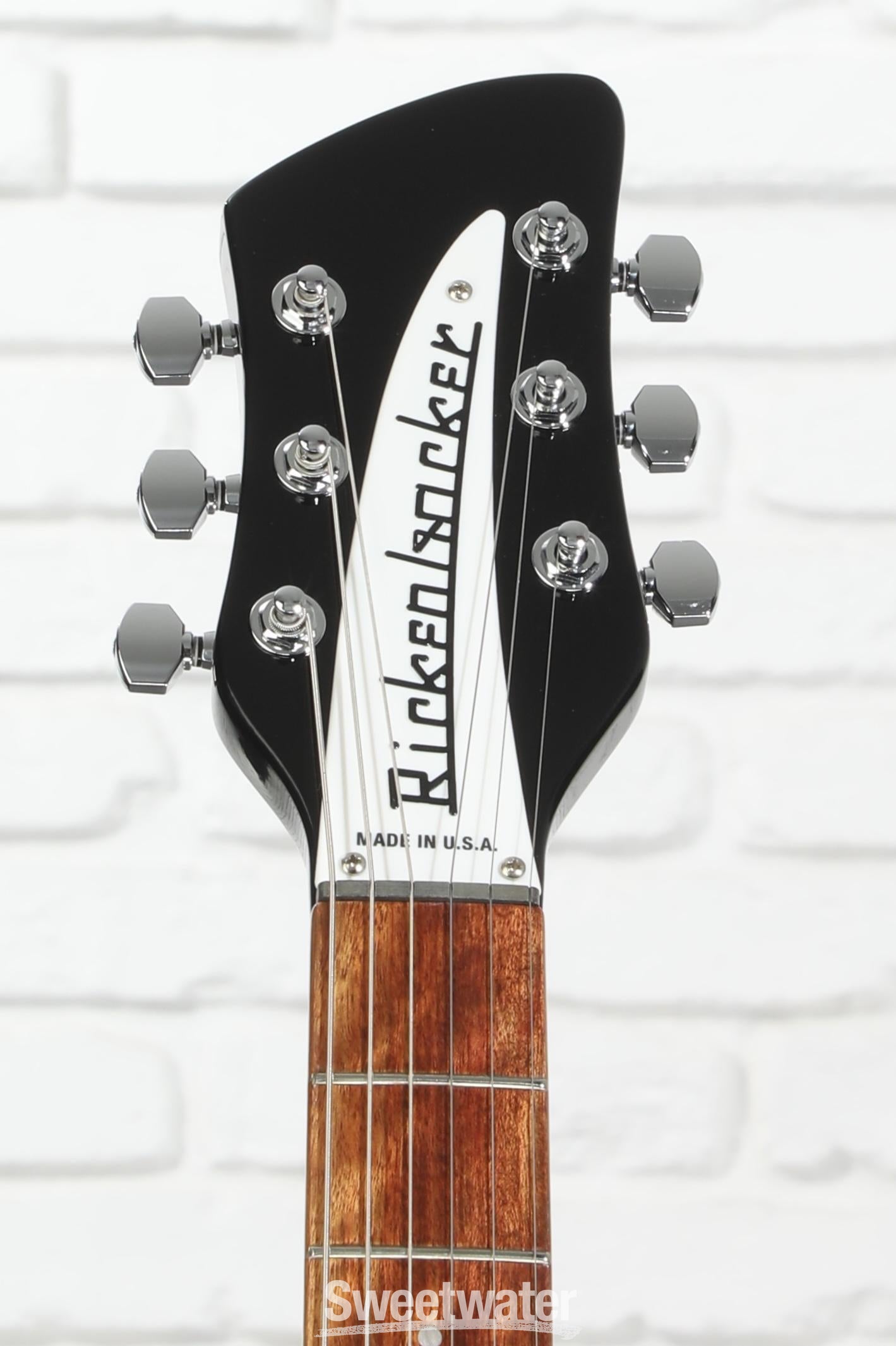 Rickenbacker 330 Thinline Semi-Hollow Electric Guitar - Jetglo