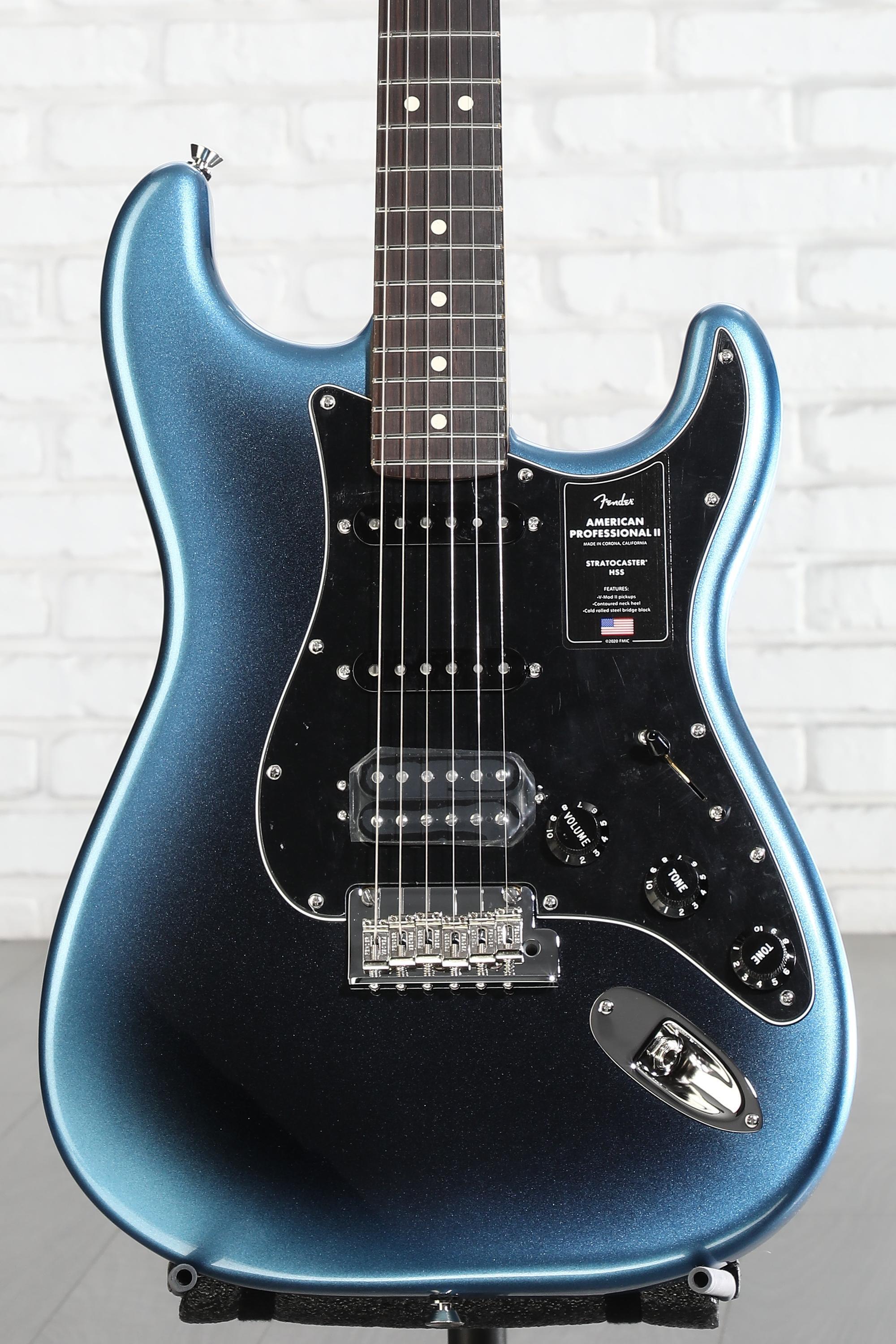Fender American Professional II Stratocaster HSS Dark Night with