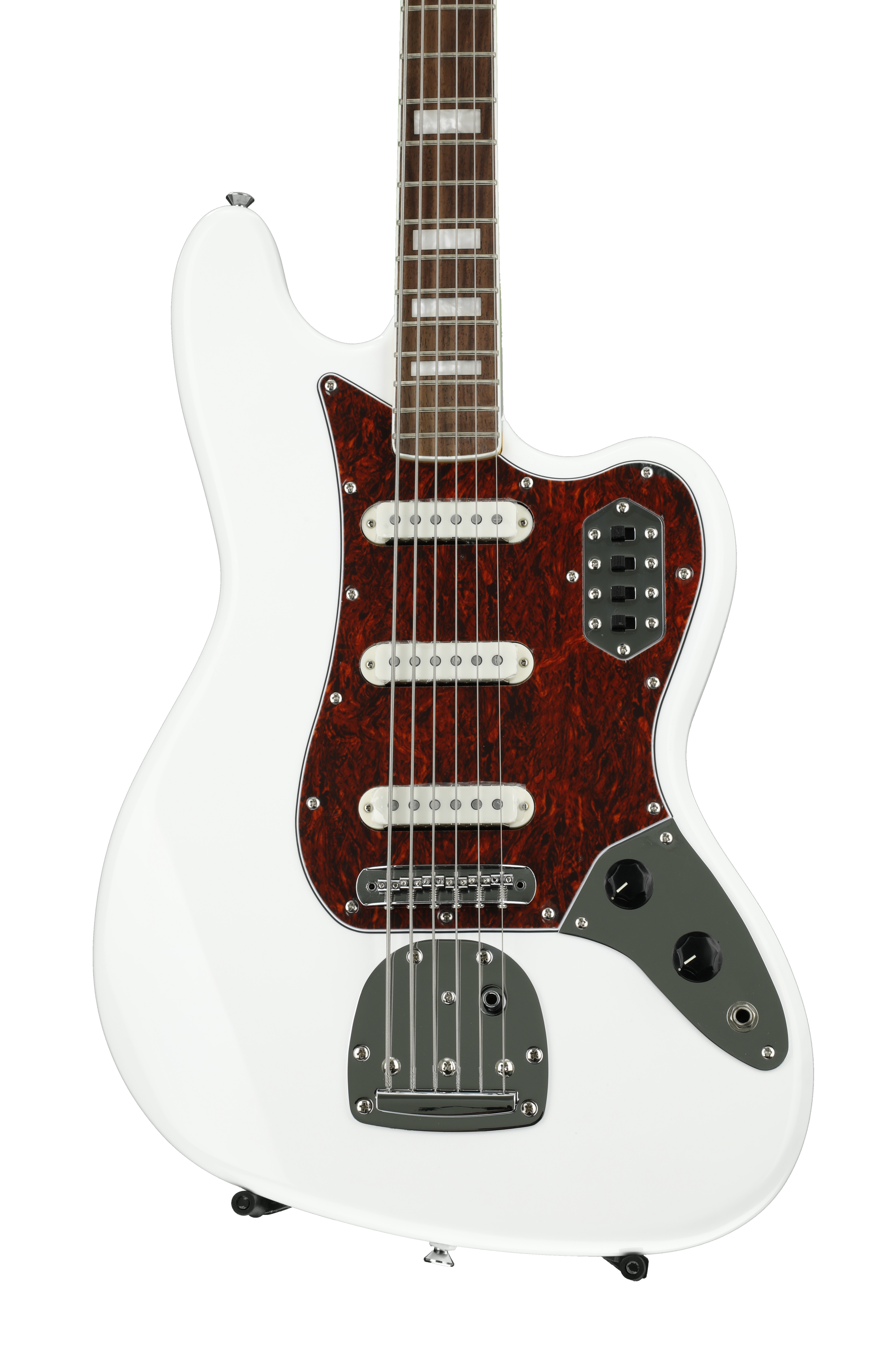 Squier Vintage Modified Bass VI - Olympic White