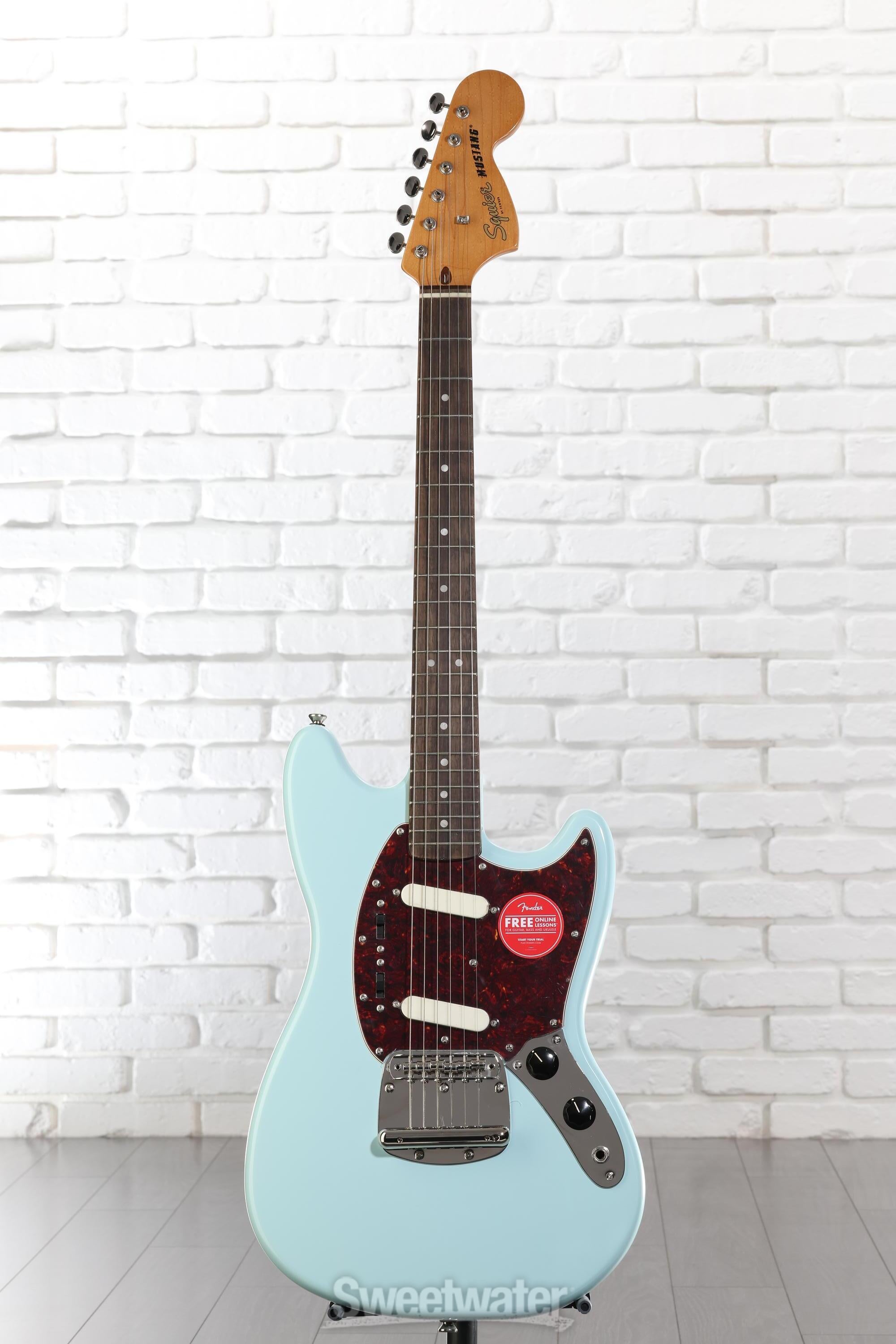 squier classic vibe mustang 【美品】 Squier Classic Vibe '60s Mustang Electric Guitar - Sonic Blue