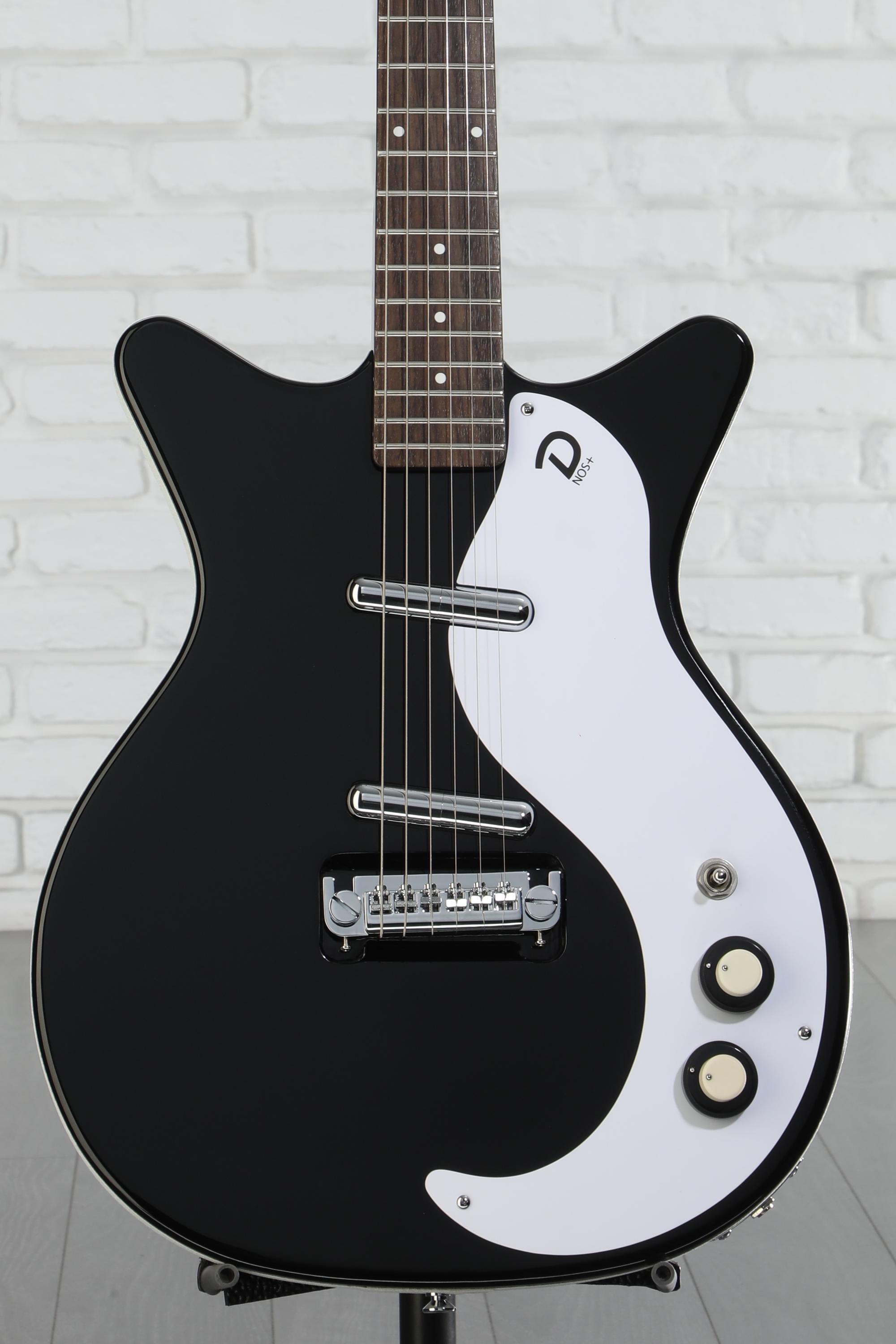 Danelectro '59M NOS+ Semi-hollowbody Electric Guitar - Black