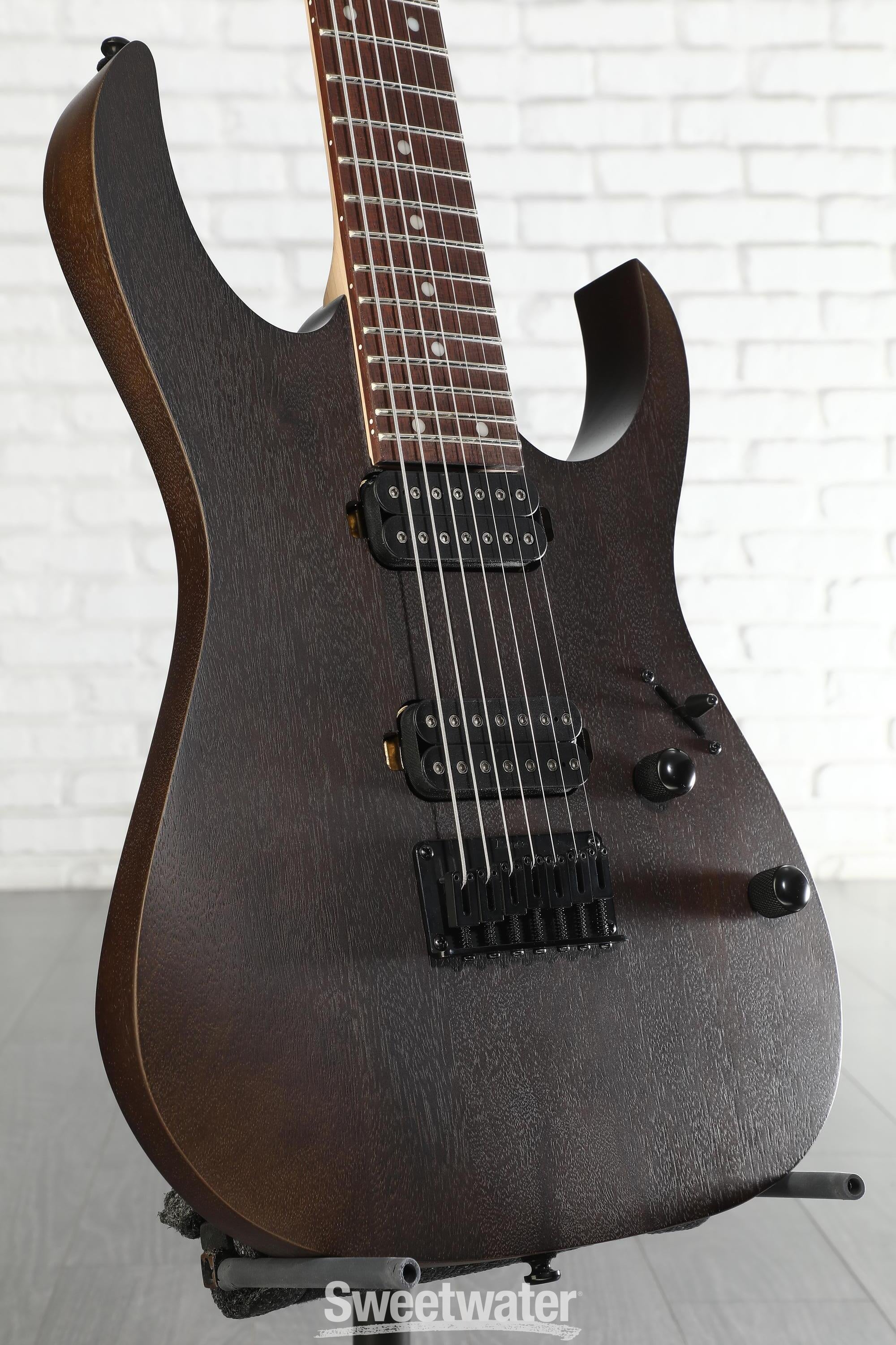 Ibanez RG7421 7-string Electric Guitar - Walnut Flat | Sweetwater