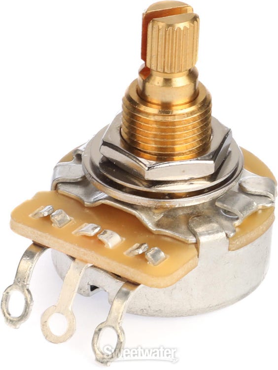 Fender 500k Split Shaft Potentiometer - Volume or Tone