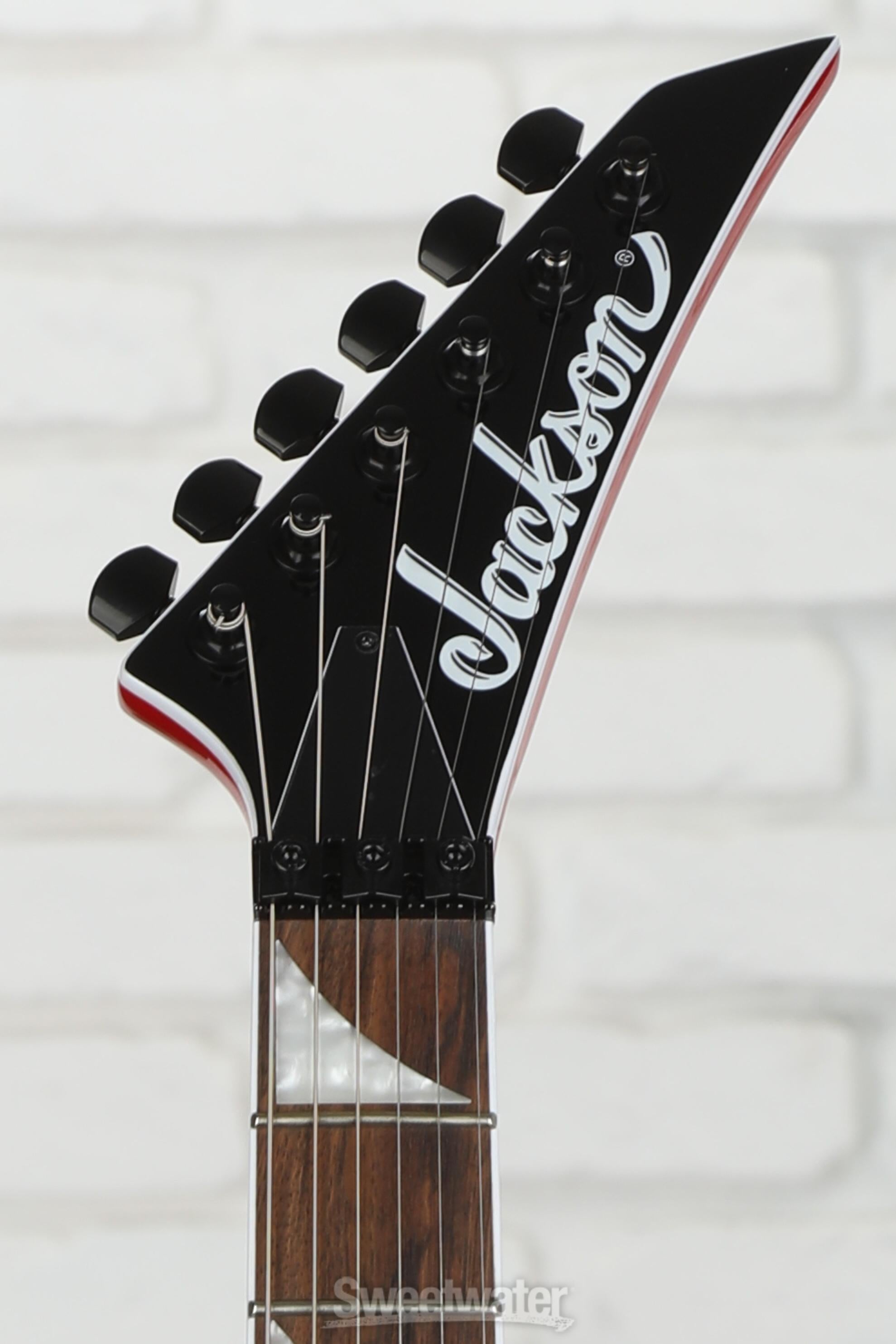 Jackson X Series Soloist SL1A DX Electric Guitar - Red Cross