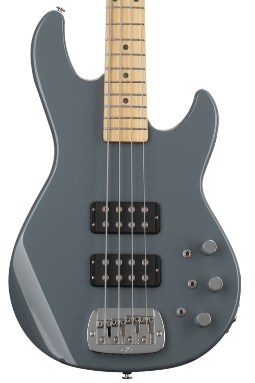 G&L Fullerton Deluxe L-2000 Bass Guitar - Grey Pearl | Sweetwater