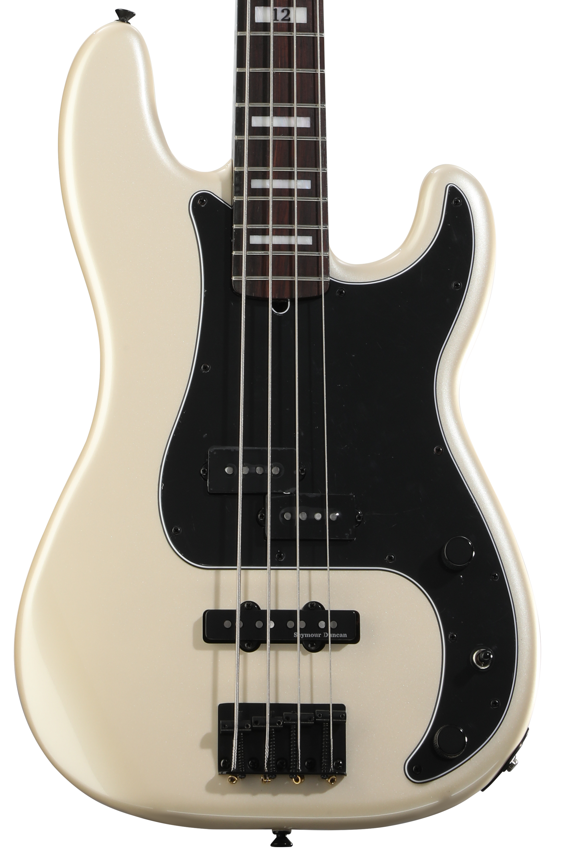 Fender American Deluxe Jazz Bass - Olympic White | Sweetwater
