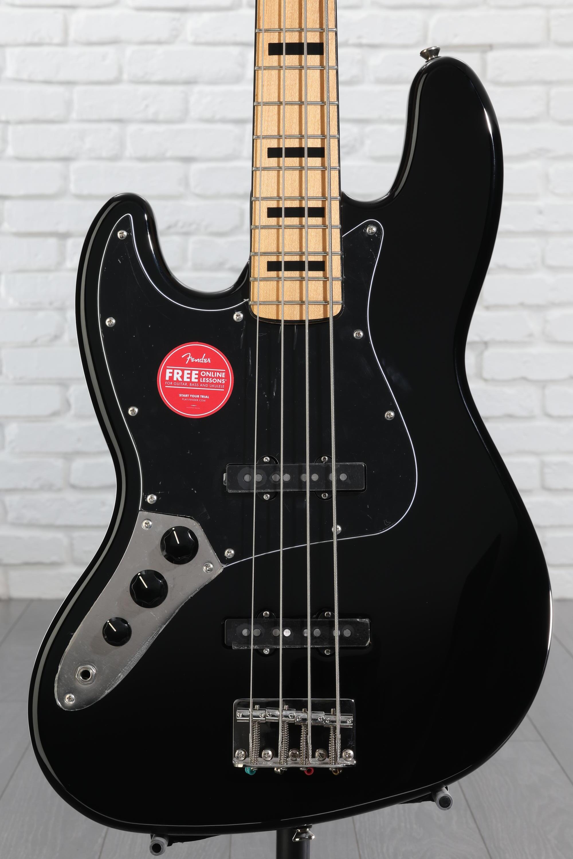 Squier Classic Vibe '70s Jazz Bass, Left-handed - Black