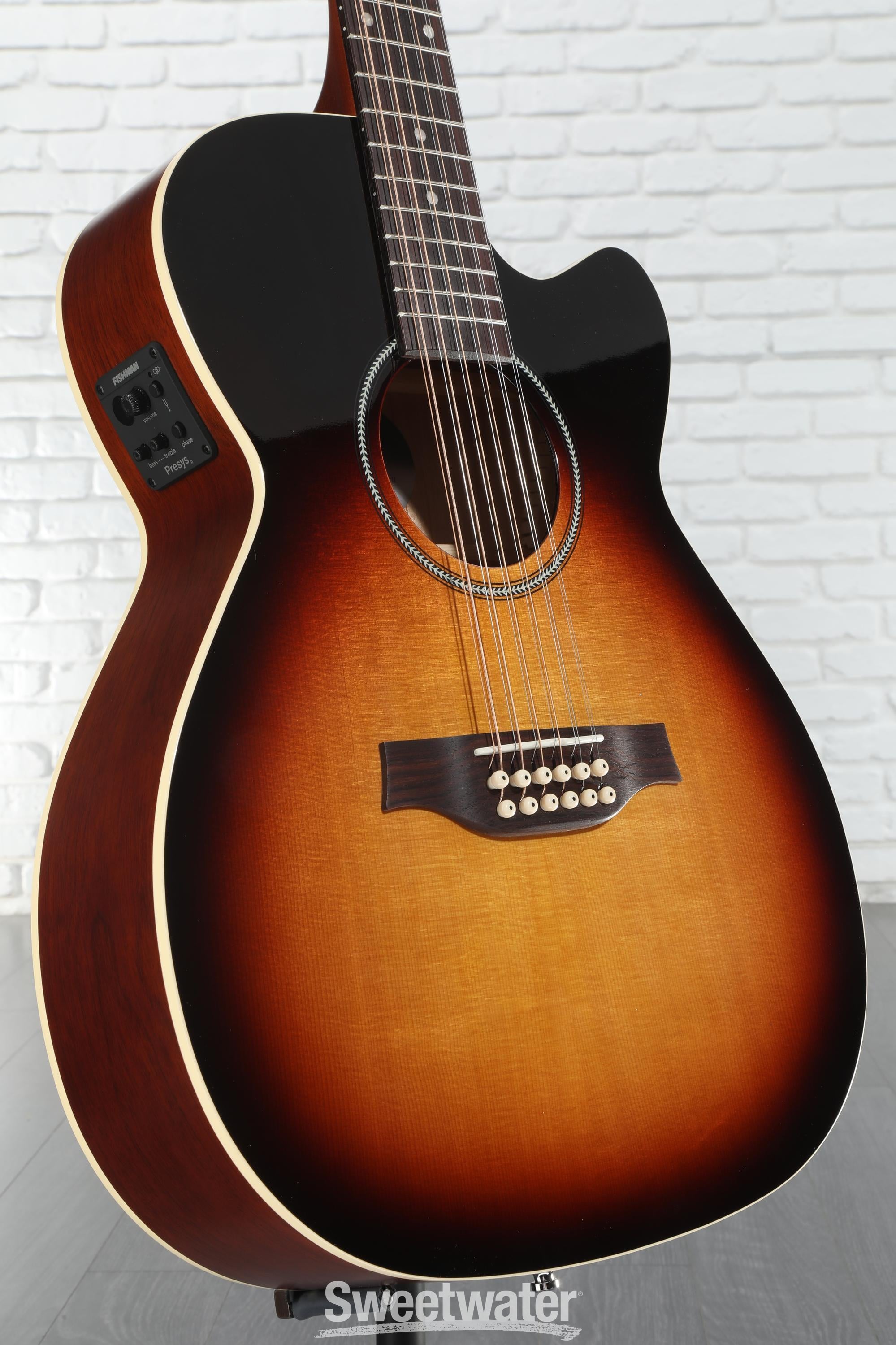 Seagull Guitars S12 CH CW Spruce Sunburst GT Acoustic