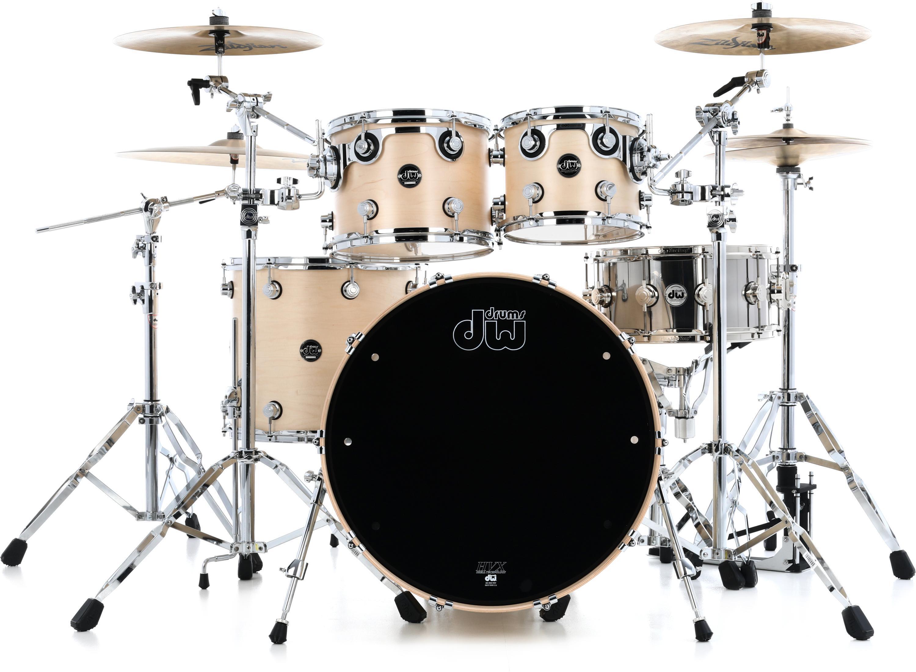 DW Performance Series 4-piece Shell Pack with 22 inch Bass Drum