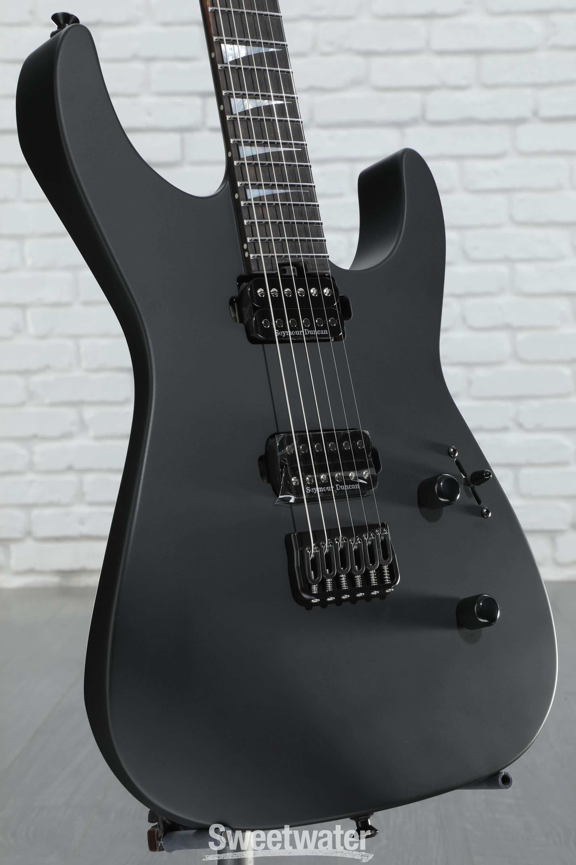 ギター Jackson SL2H Satin Black Jackson SL2H Soloist Electric Guitar with Case | zZounds