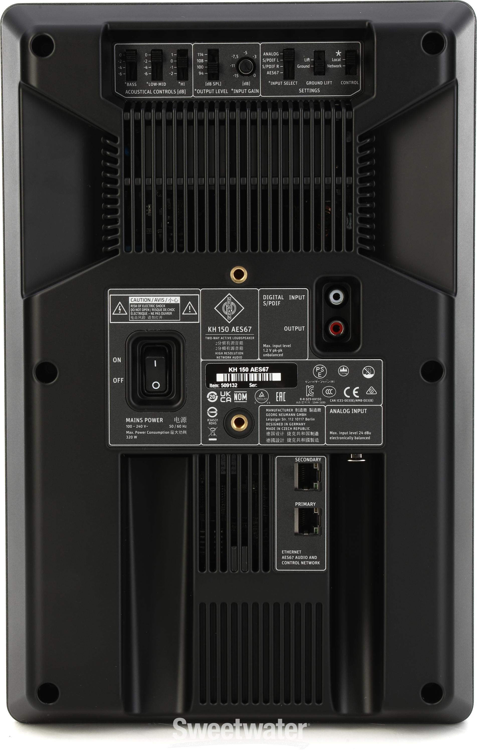 Neumann KH 150 AES67 6.5-inch 2-way Powered Studio Monitor