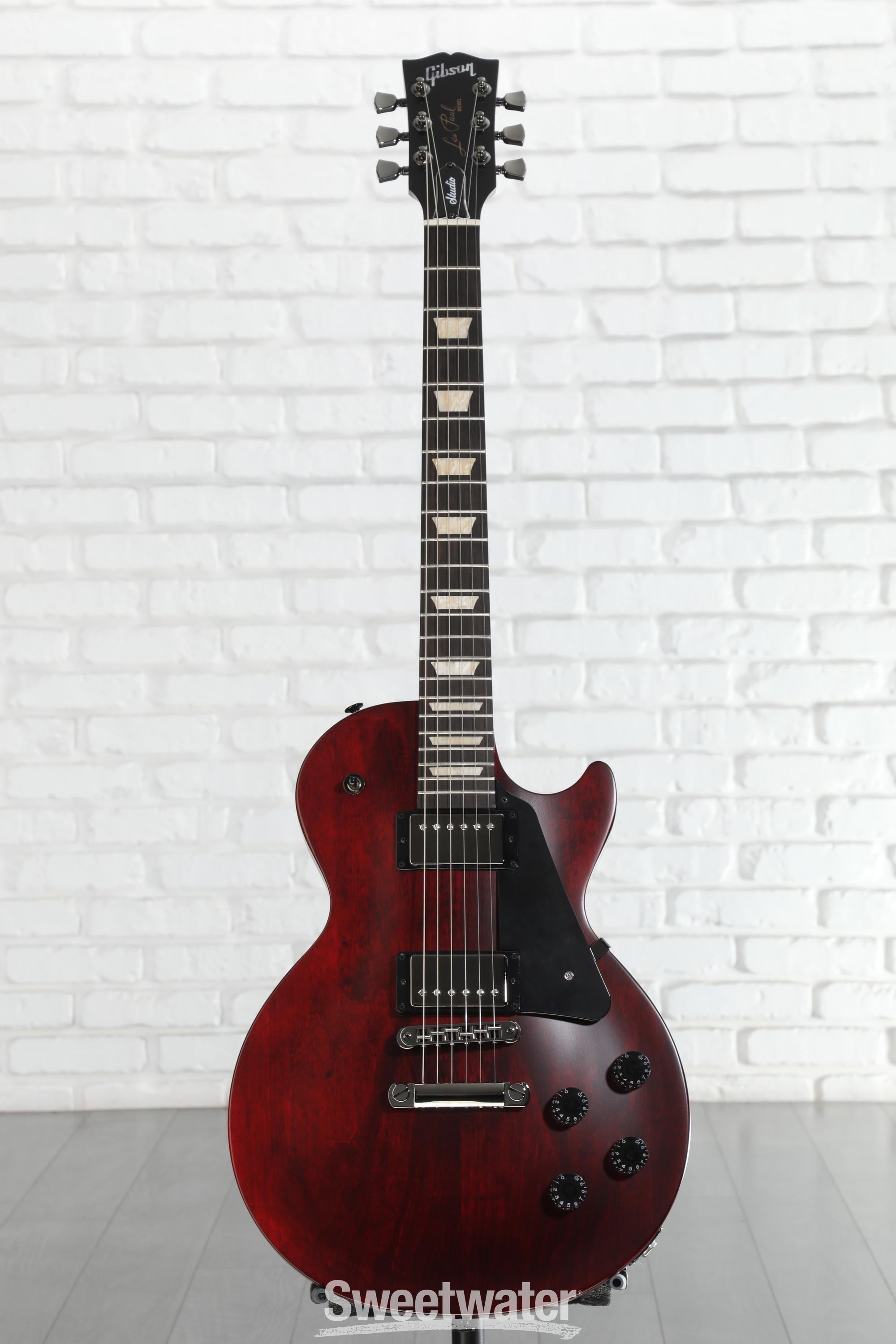 Gibson Les Paul Studio Modern Electric Guitar - Wine Red Satin