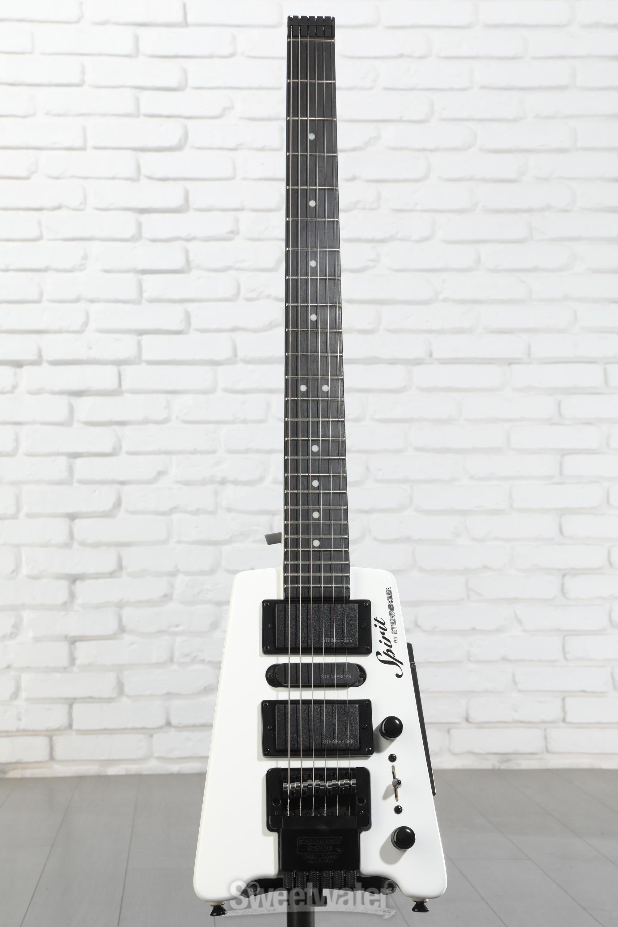 Steinberger Spirit GT-PRO Deluxe Electric Guitar - White | Sweetwater