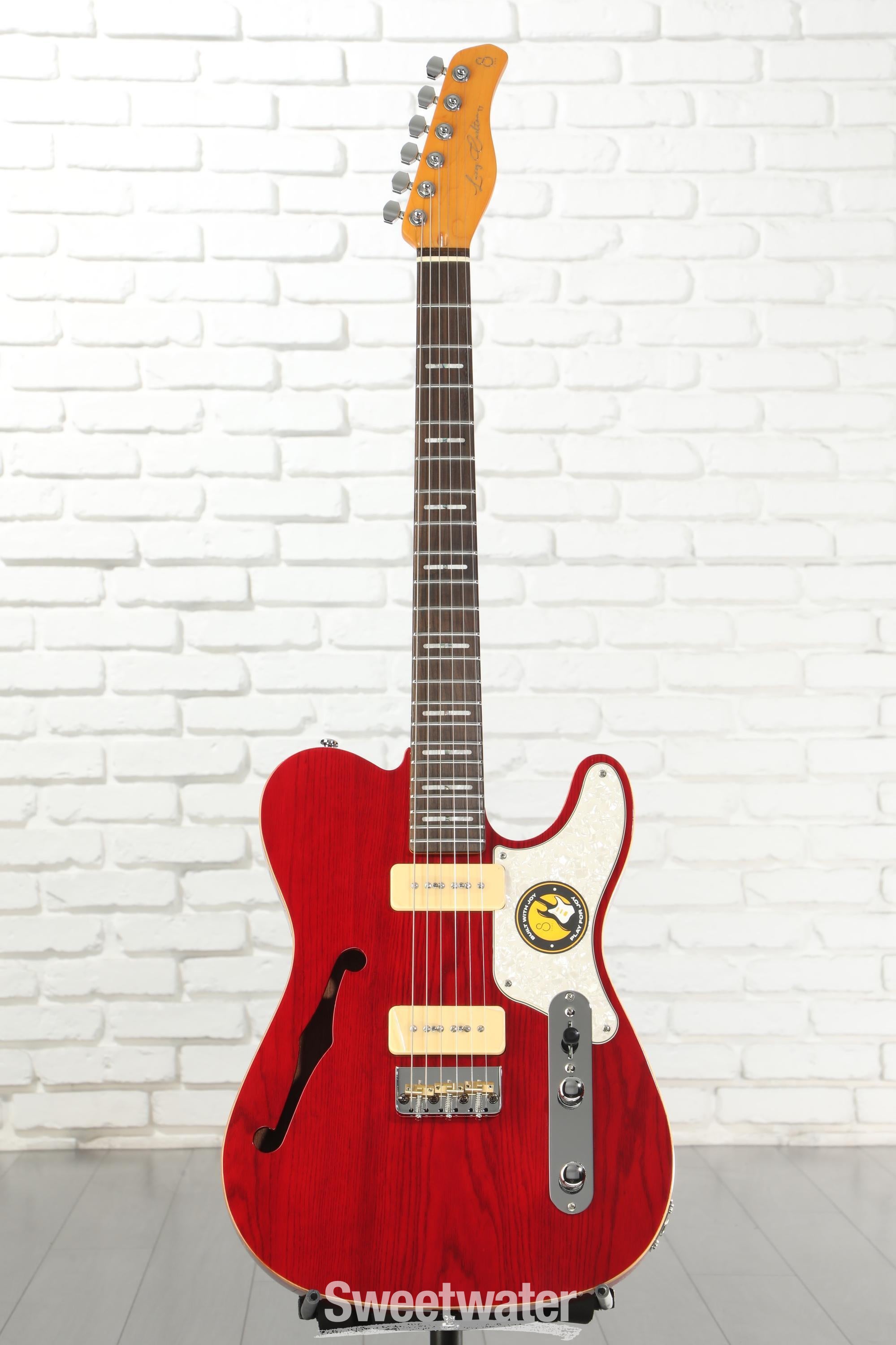 Sire Larry Carlton T7TM Electric Guitar - See Through Red