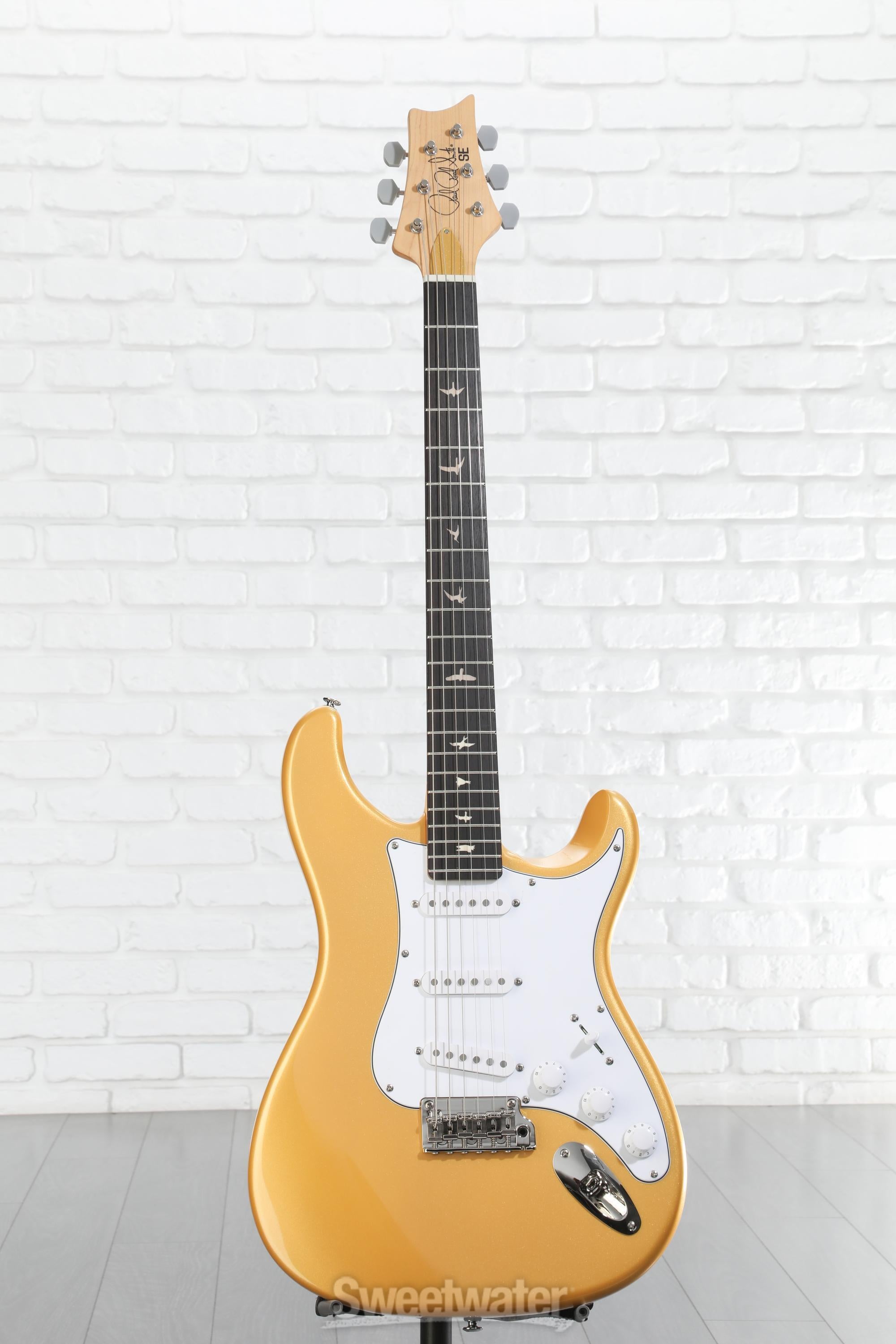PRS SE Silver Sky Electric Guitar - Gold Spark, Sweetwater