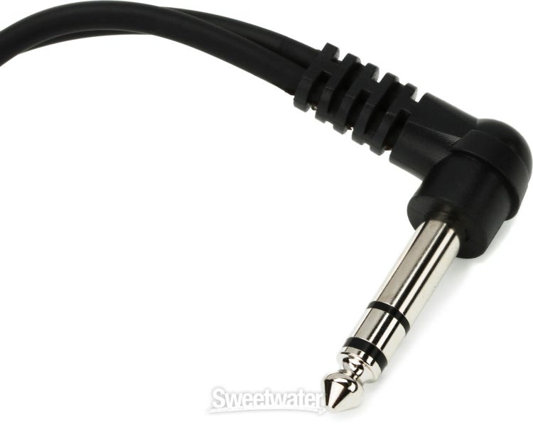 Cable 1m Macho Jack Estereo Pc Mp3 Guitarra 63mm 65mm TRS QGEEM