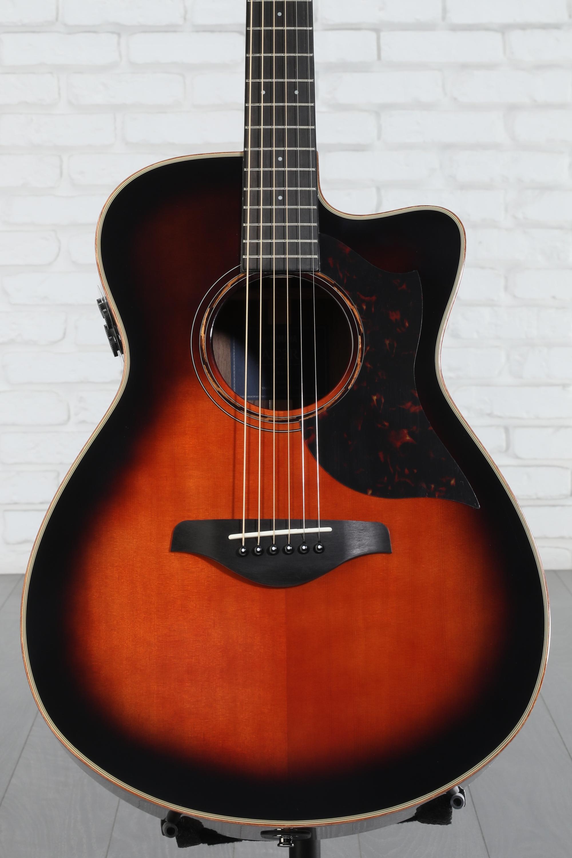 YAMAHA AC3R アコースティックギター サンバースト Yamaha AC3R ARE Concert Cutaway Acoustic-electric Guitar - Tobacco