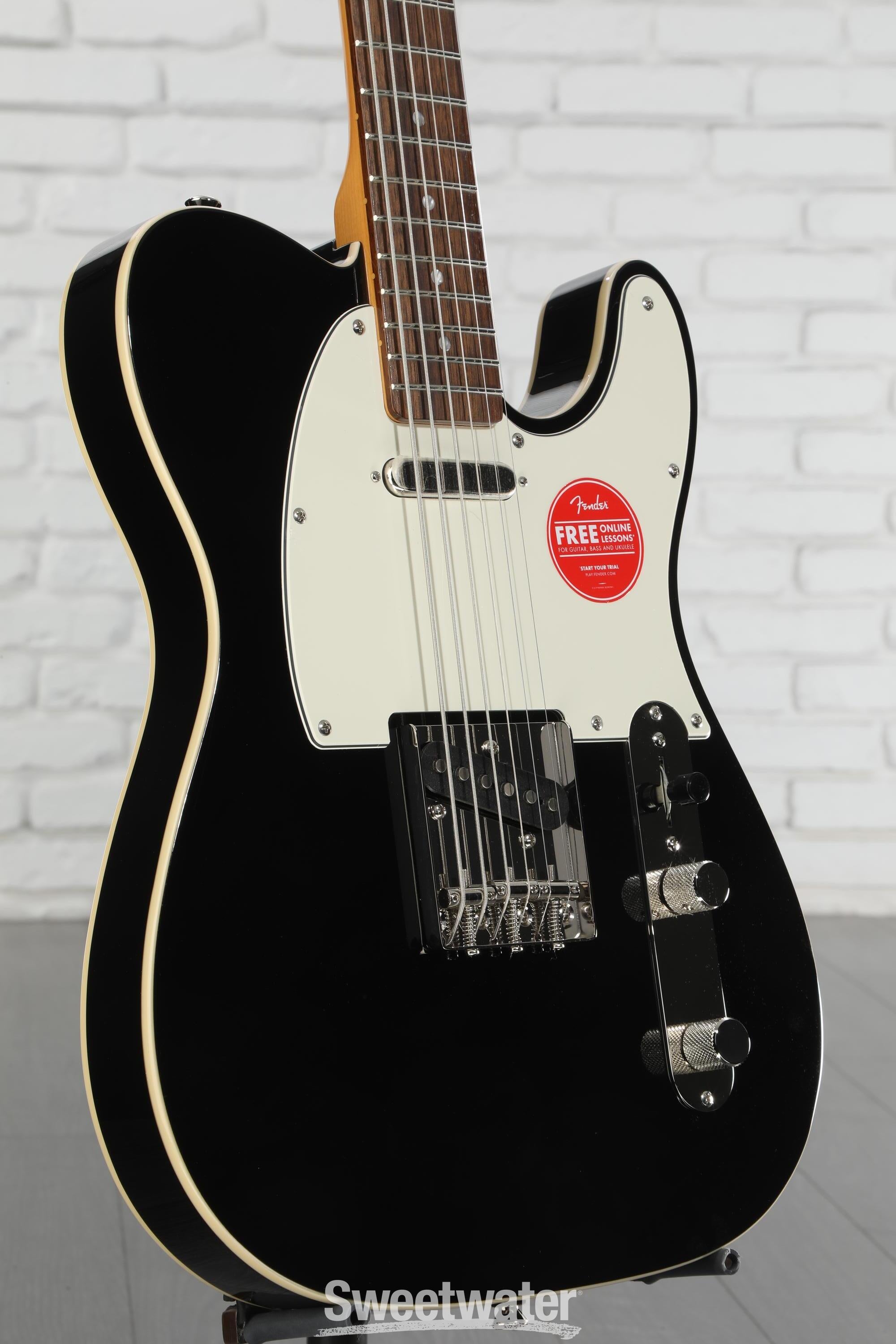 Squier Telecaster  custom メイプルネック　黒 SQ CV BAR CSTM TELE BLK – Motor City Guitar