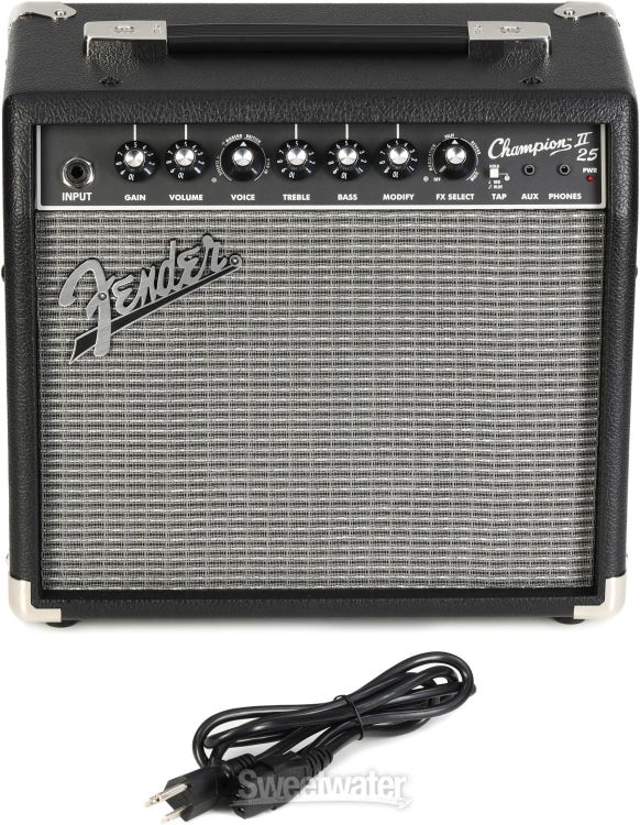 Fender Champion II 25-watt 1 x 8-inch Combo Amplifier