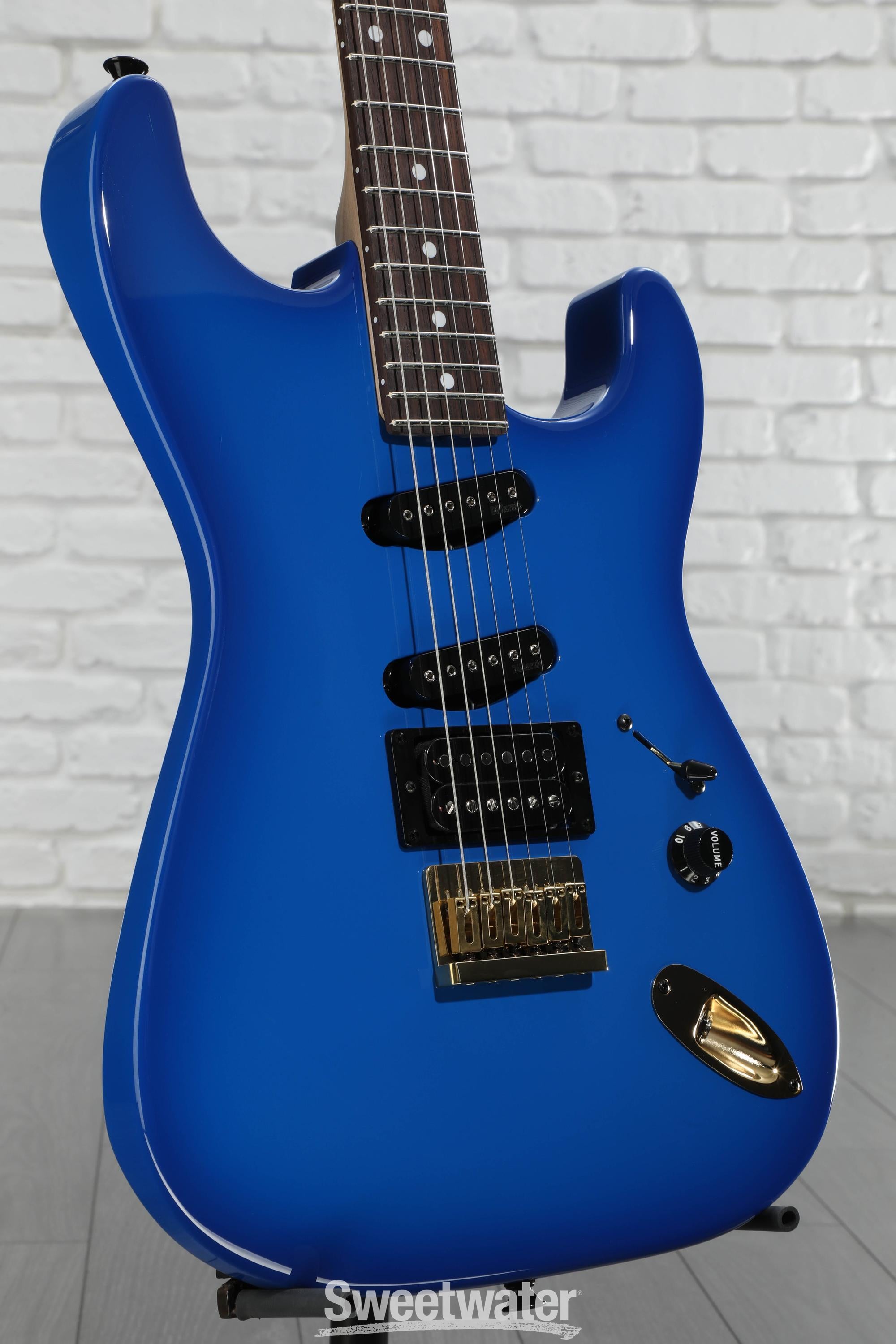 Charvel Jake E Lee USA Signature Blue Burst - Blue Burst